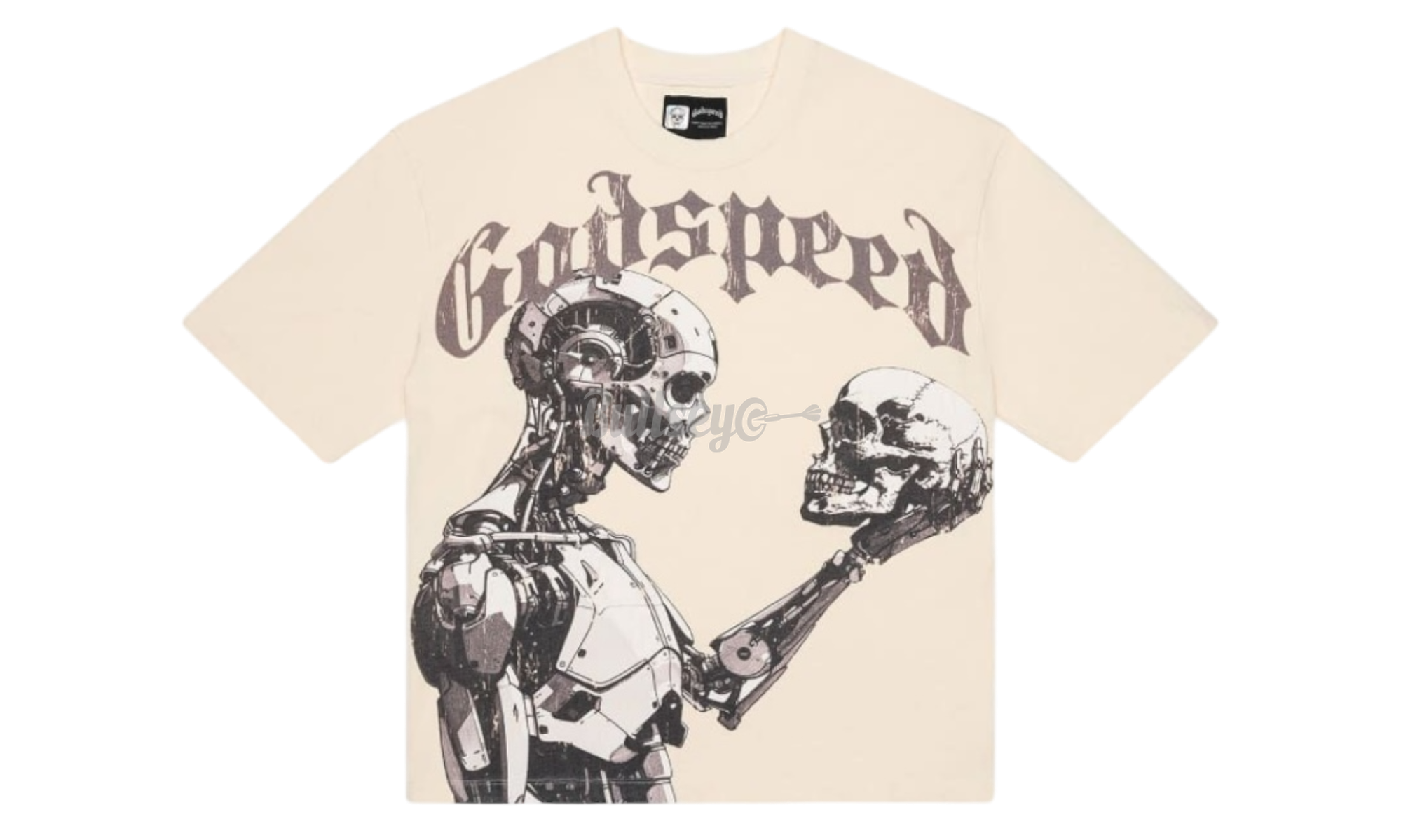 Godspeed Mankind vs Ai Washed Bone T-Shirt-Bullseye Sneaker Boutique