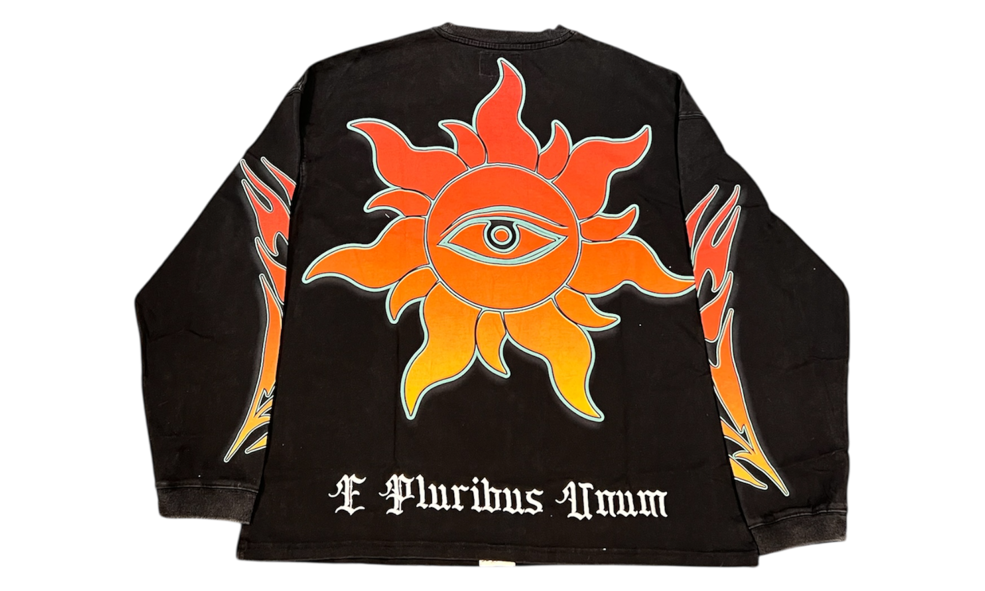 Godspeed On The Run Washed Black Longsleeve T-Shirt