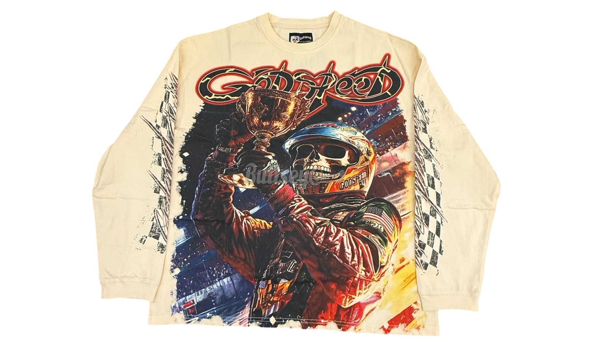 Godspeed Podium Dreams Bone Longsleeve T-Shirt-Bullseye Sneaker Boutique