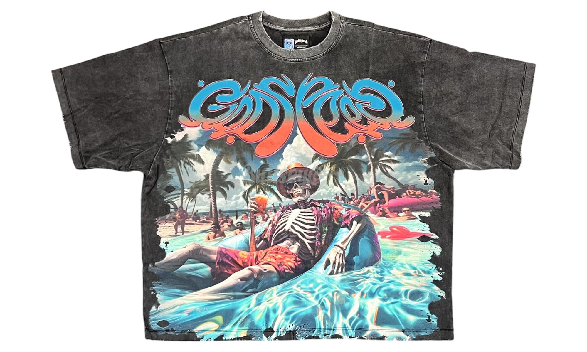 Godspeed Pool Party Black T-Shirt-Bullseye Sneaker Boutique
