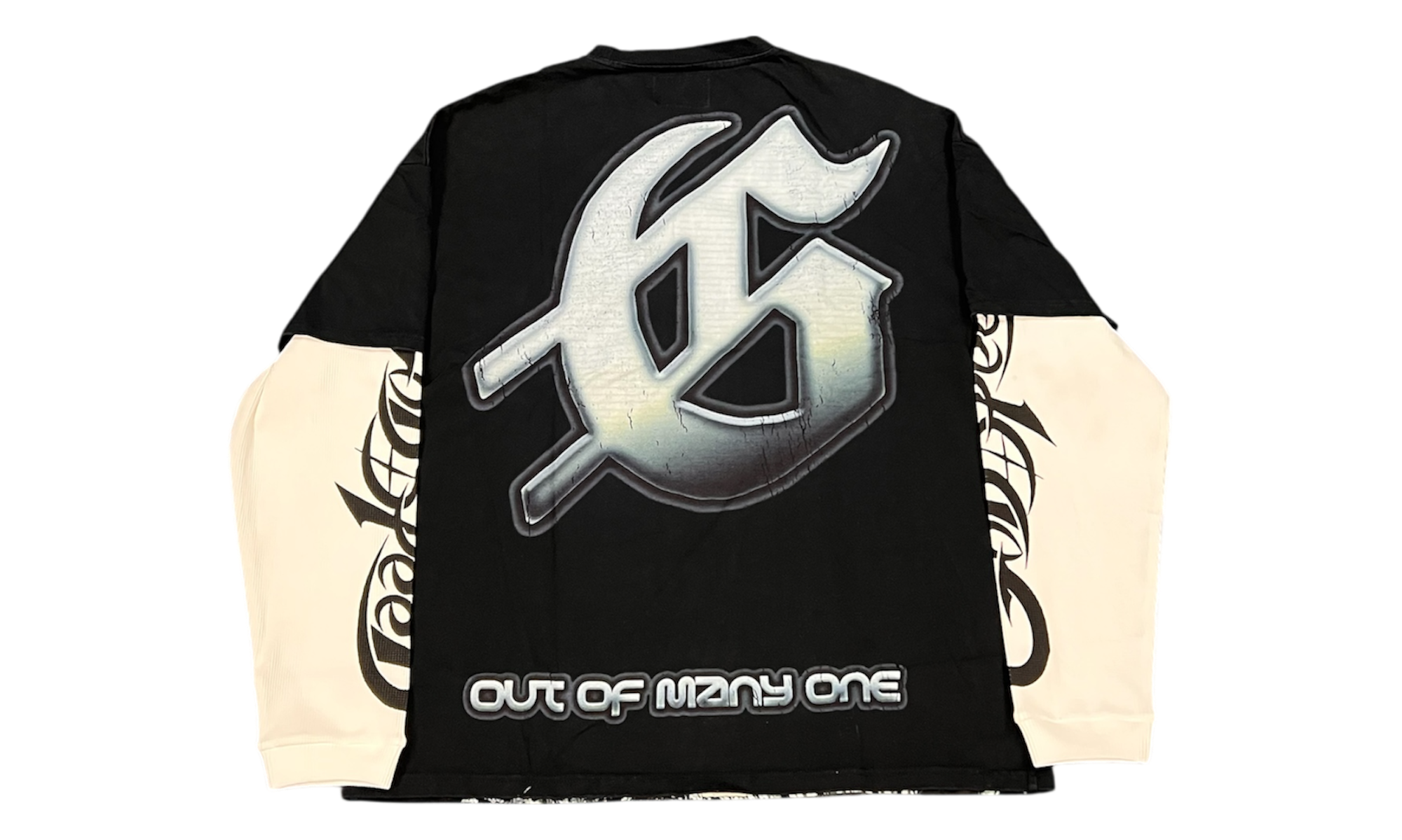Godspeed Sunken Liberty Black Layered Longsleeve T-Shirt