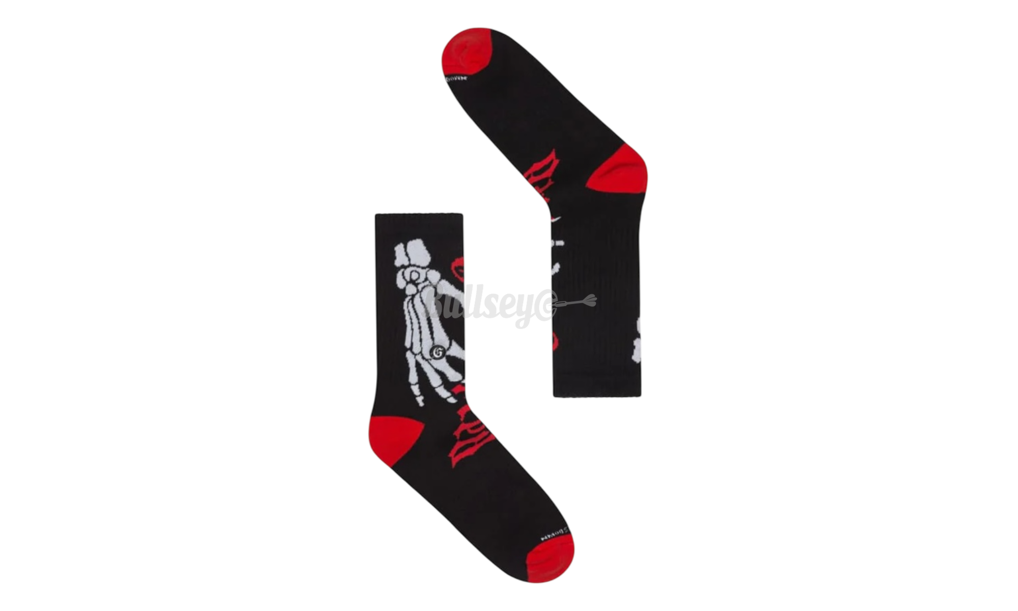 Godspeed Ten Toes Down Black/Red Socks