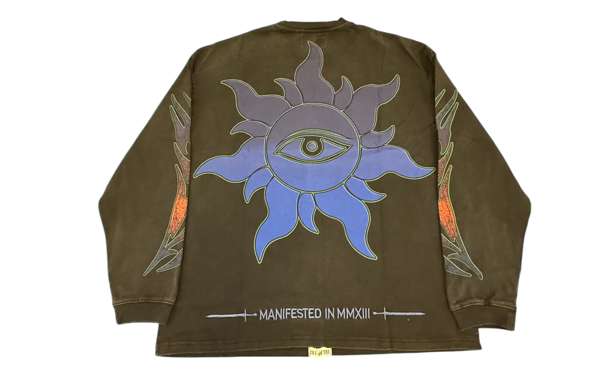 Godspeed U.A.P Washed Black Longsleeve T-Shirt