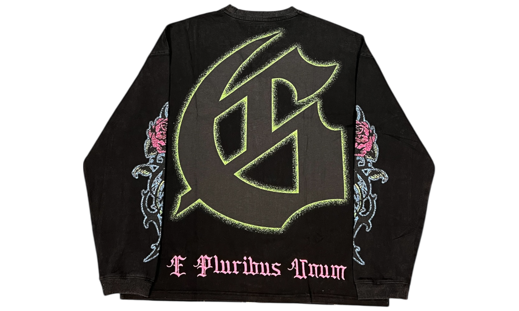 Godspeed Vandal Washed Black Longsleeve T-Shirt