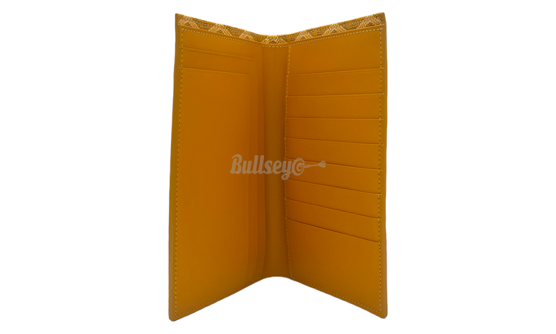 Goyard Saint Roch Yellow Wallet