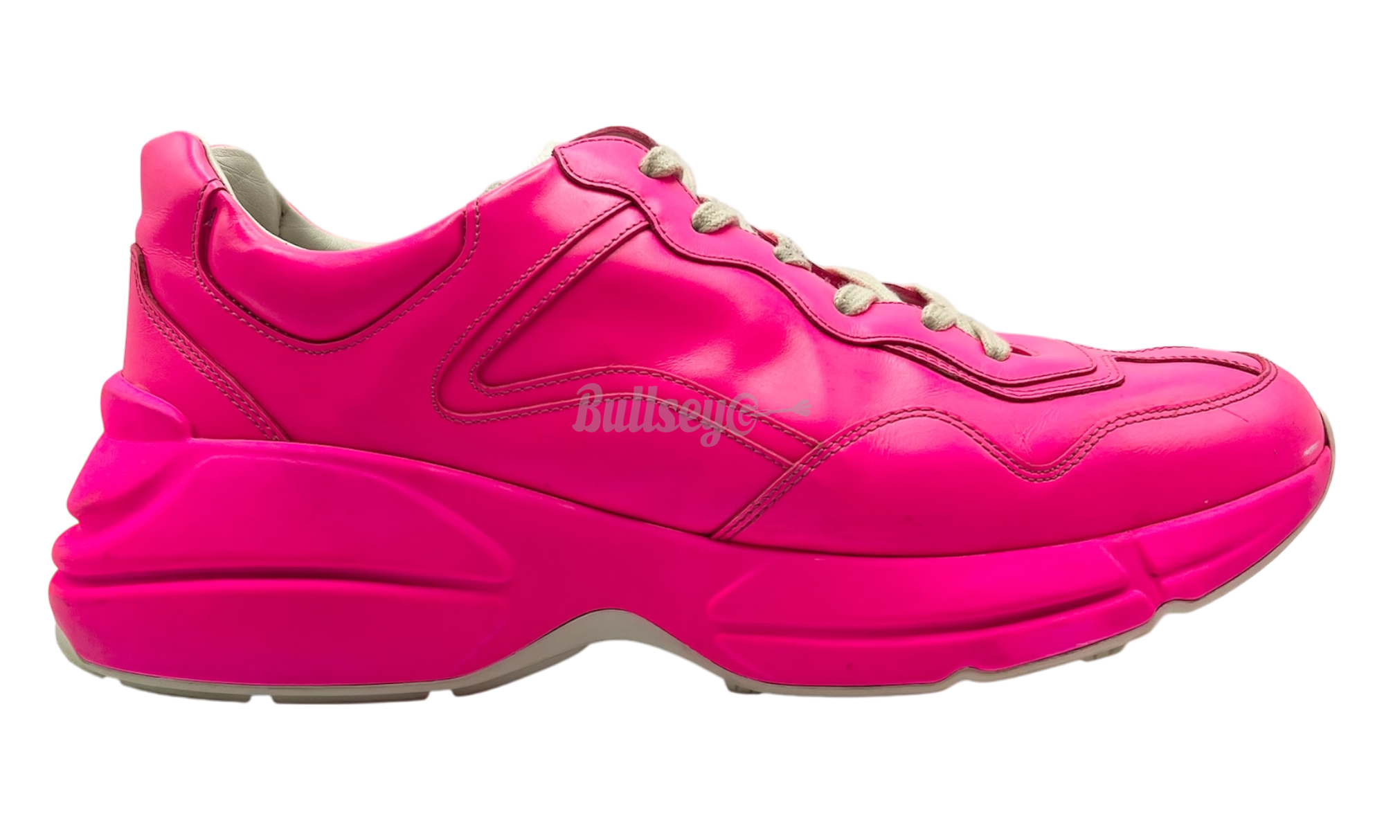 Gucci Ryhton Low "Fuchsia silver" (PreOwned)