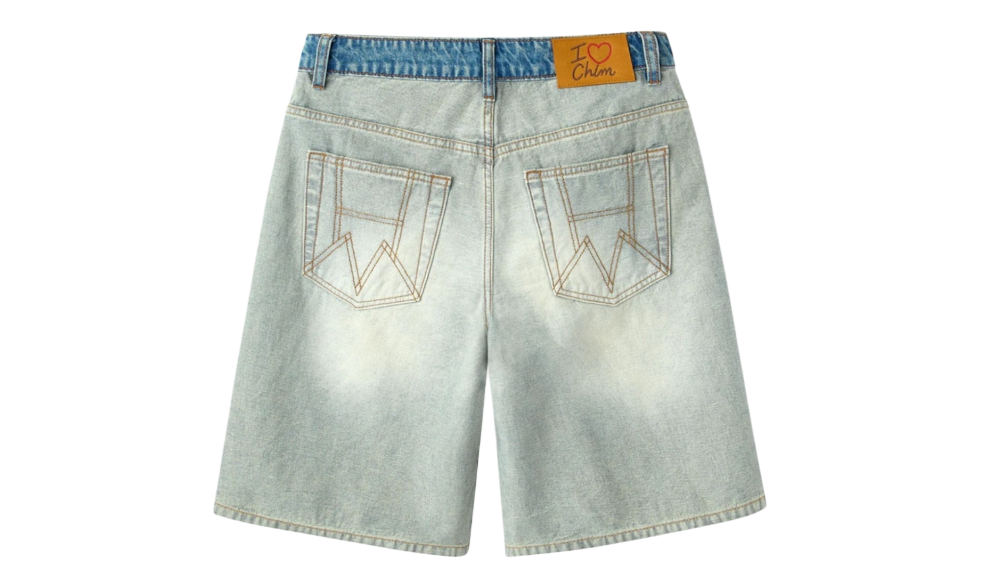 HMDD Inside out Jean Shorts