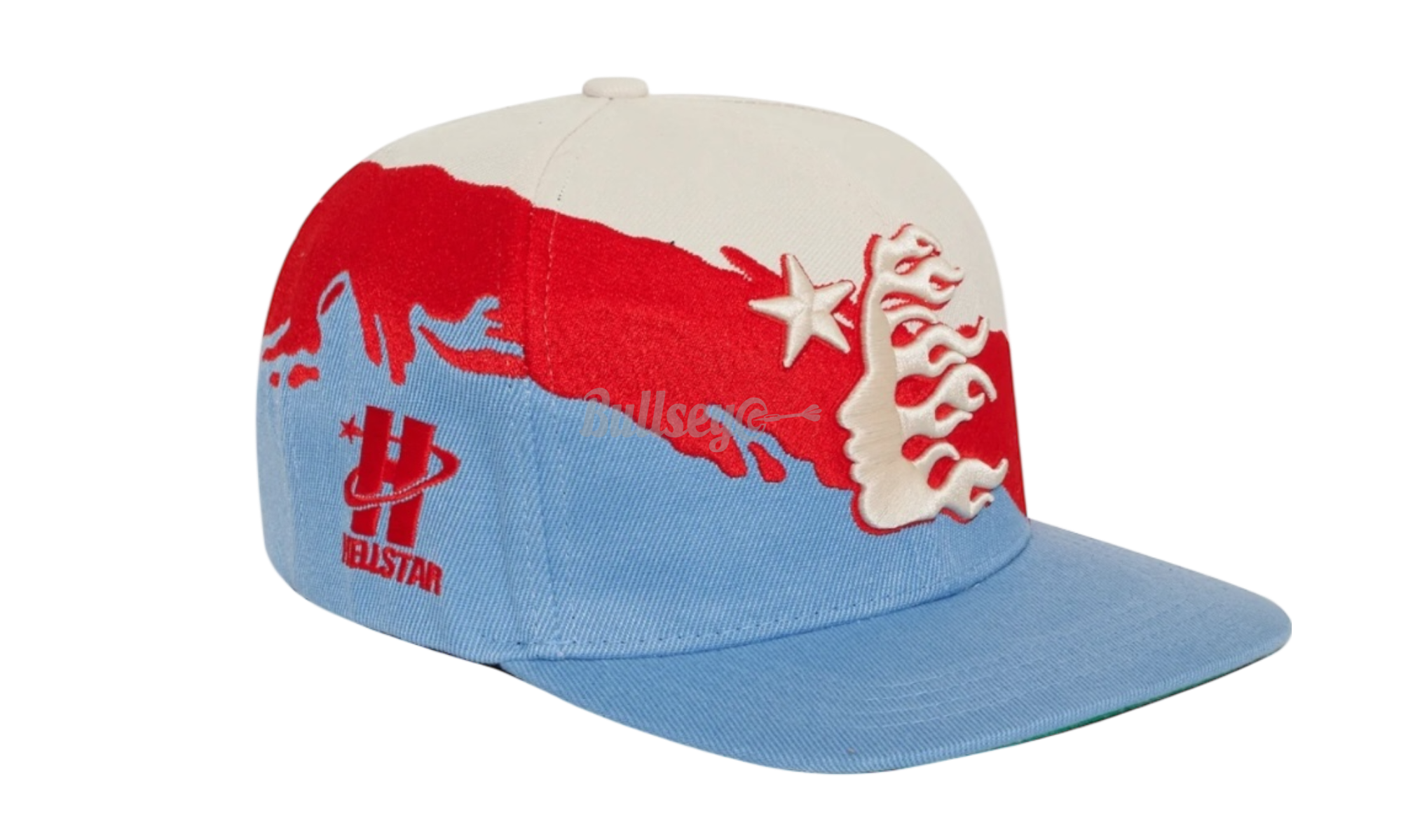 Hellstar Paintbrush Red/White/Blue Snapback Hat