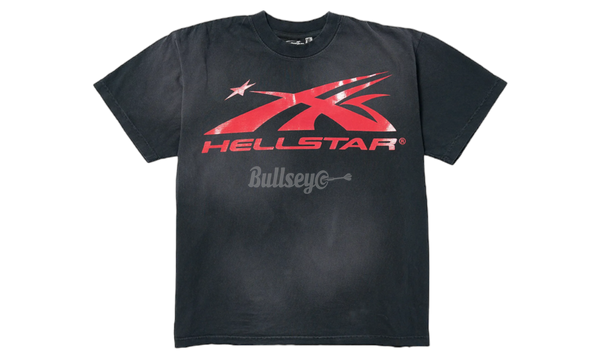 Hellstar Sport Logo Gel Black/Red T-Shirt-Bullseye Sneaker Boutique