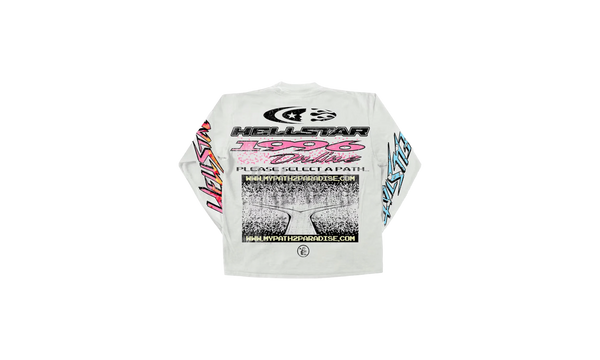 Hellstar Studios Pixel White Longsleeve T-Shirt (PreOwned)