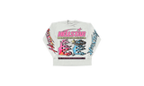 Hellstar Studios Pixel White Longsleeve T-Shirt (PreOwned)-Bullseye Sneaker ATMOS Boutique