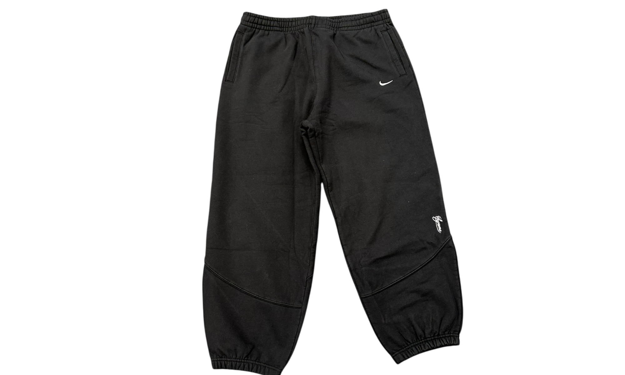 Supreme x Nike Black Sweatpants