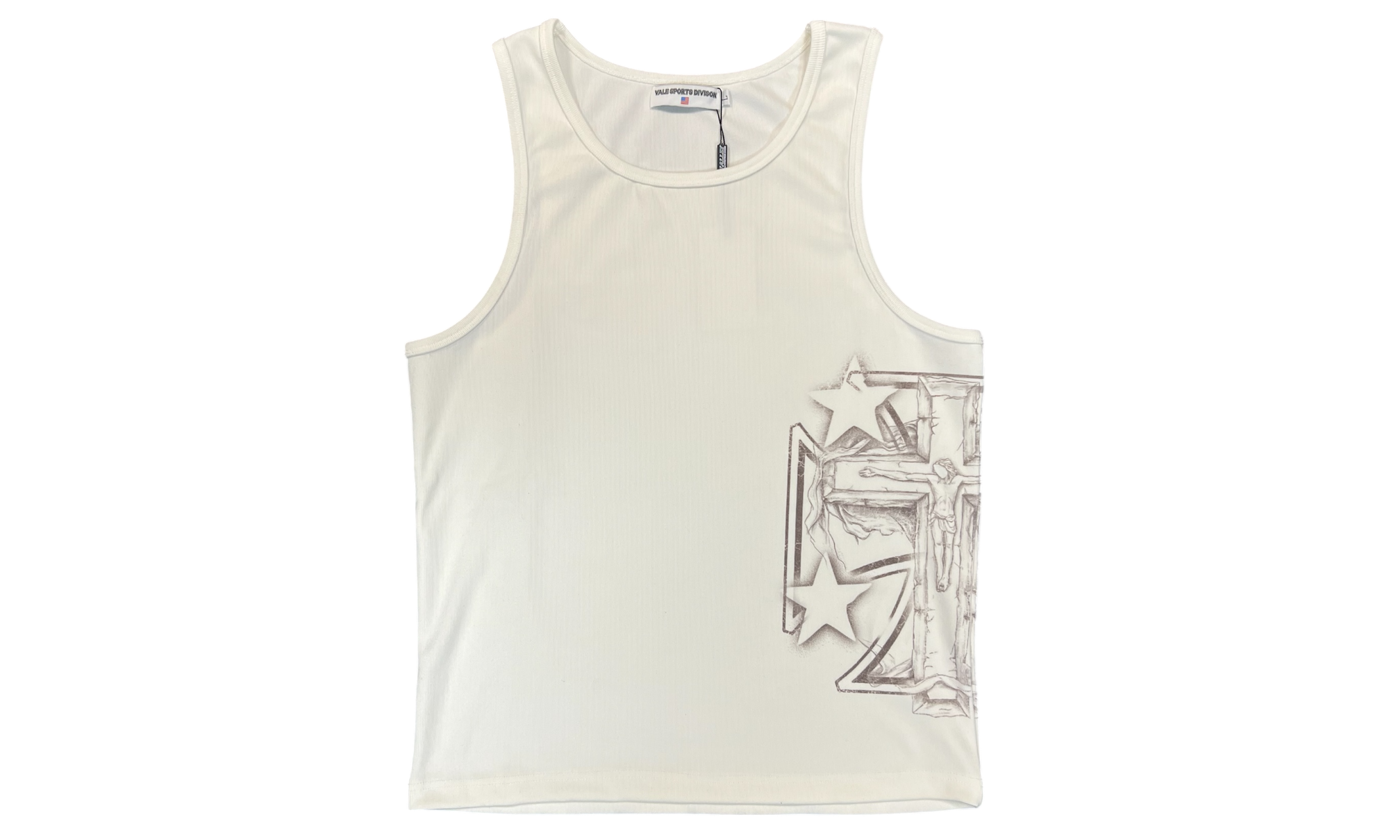 Vale Forever Jesus White Tank Top