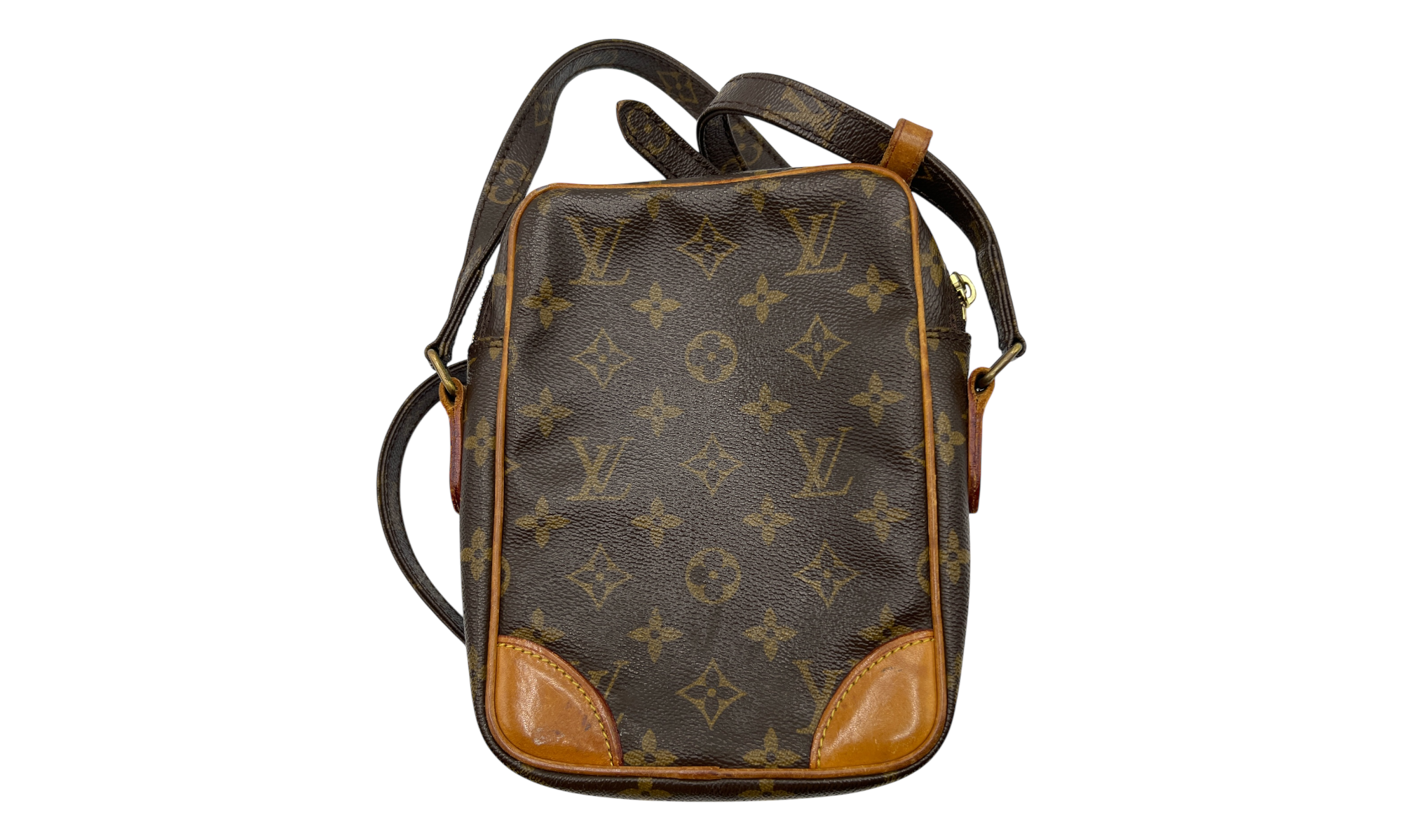 Louis Vuitton Monogram Brown Side Bag (PreOwned)