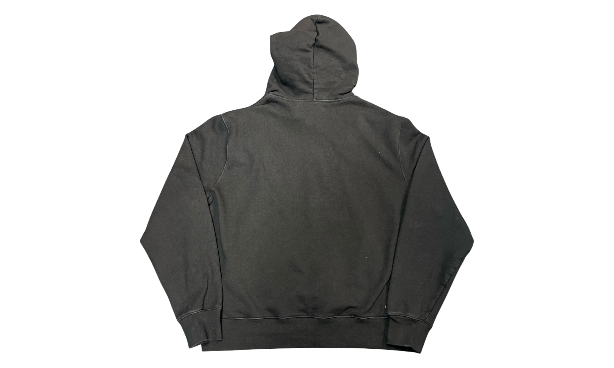 Amiri Staggered Logo Black Hoodie (PreOwned)