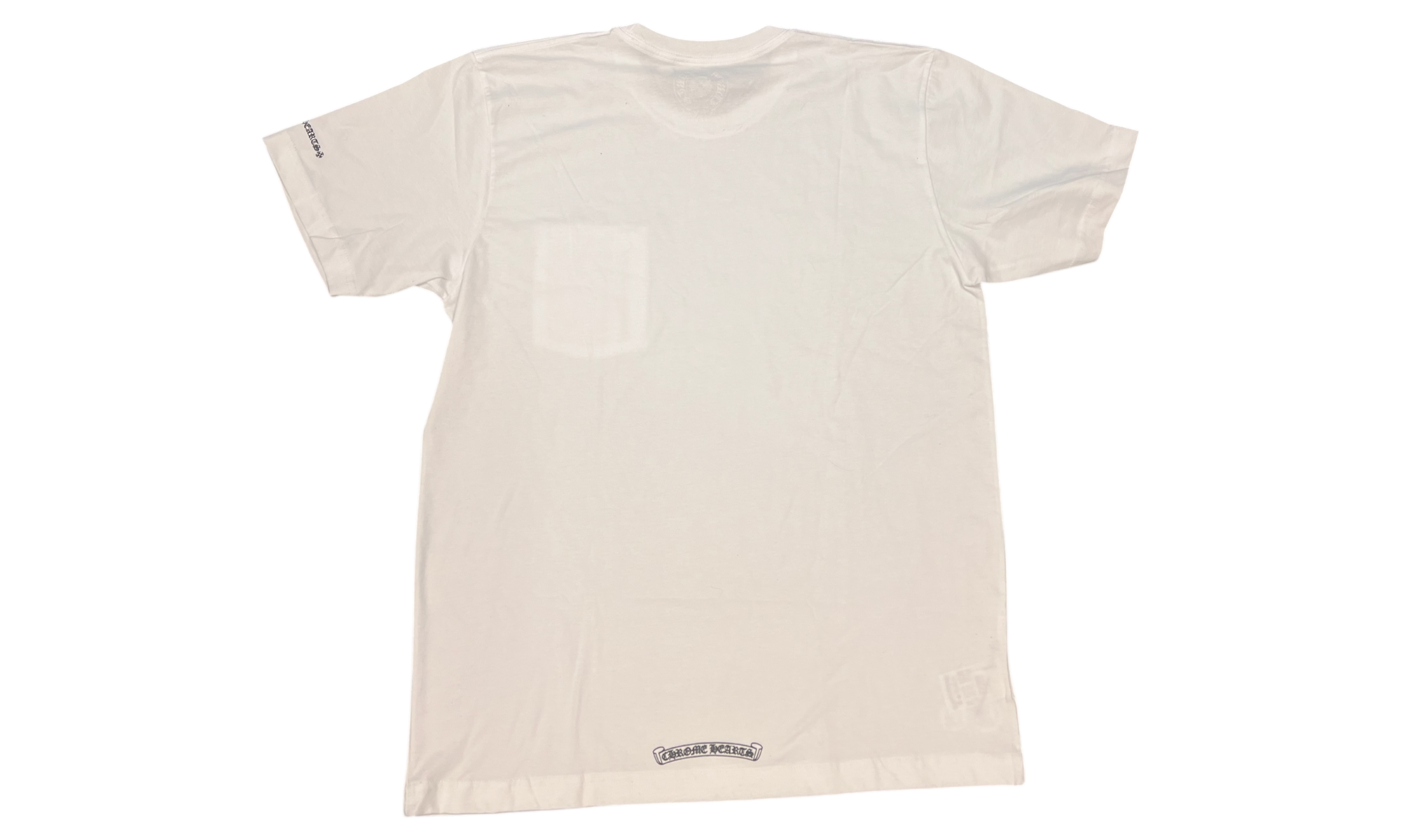 Chrome Hearts Neck Letters White T-Shirt