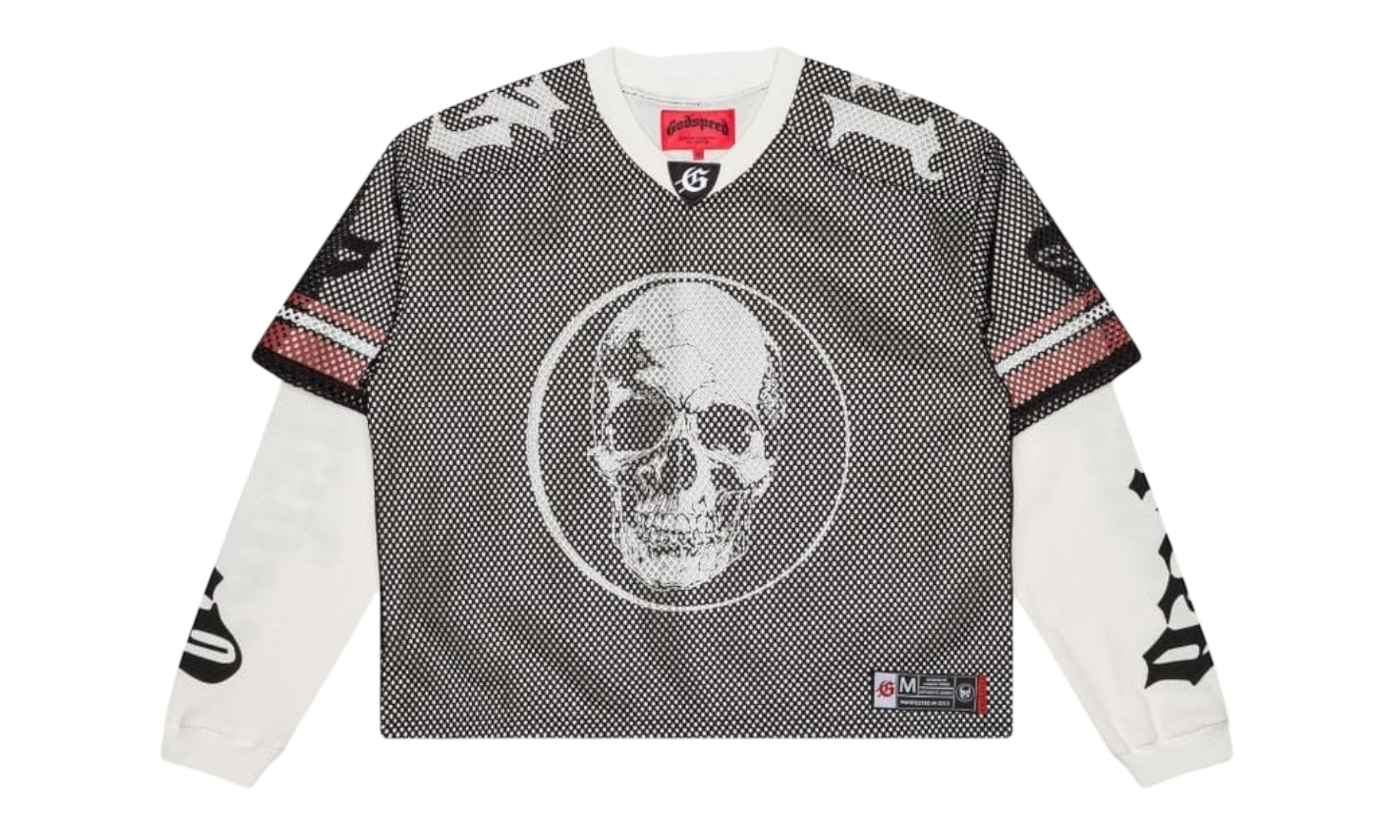 Godspeed TD Layer Black/White/Red Longsleeve Jersey