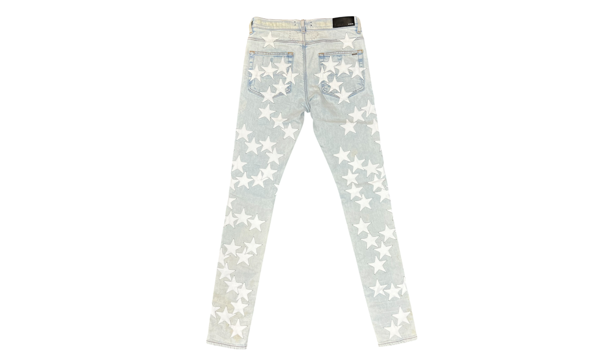 Amiri Chemist Bleached Indigo Jeans (PreOwned)