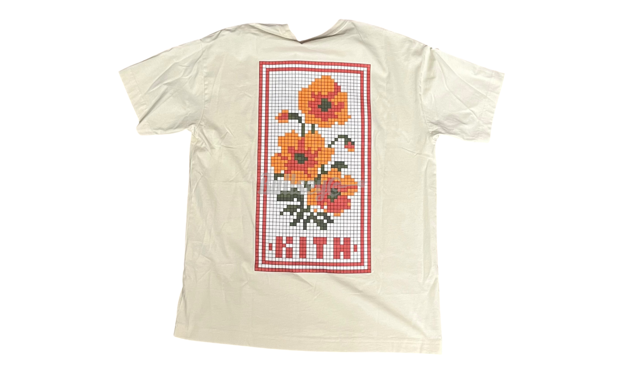 Kith Blossom Logo Sandrift T-Shirt