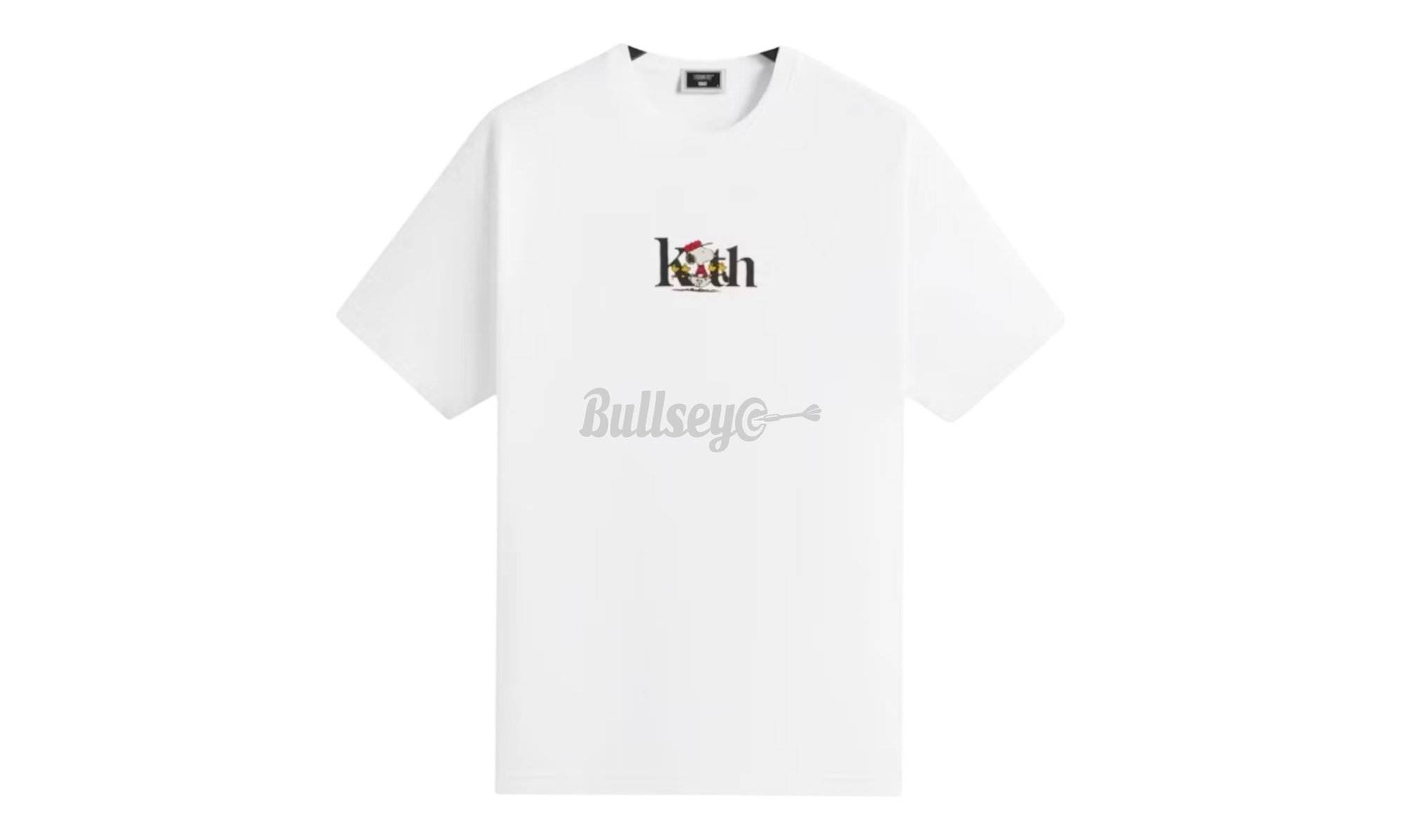 ★25SS★Kith for Peanuts Golf Serif Tee Kith X Peanuts Golf Serif White T-Shirt | BullseyeSB