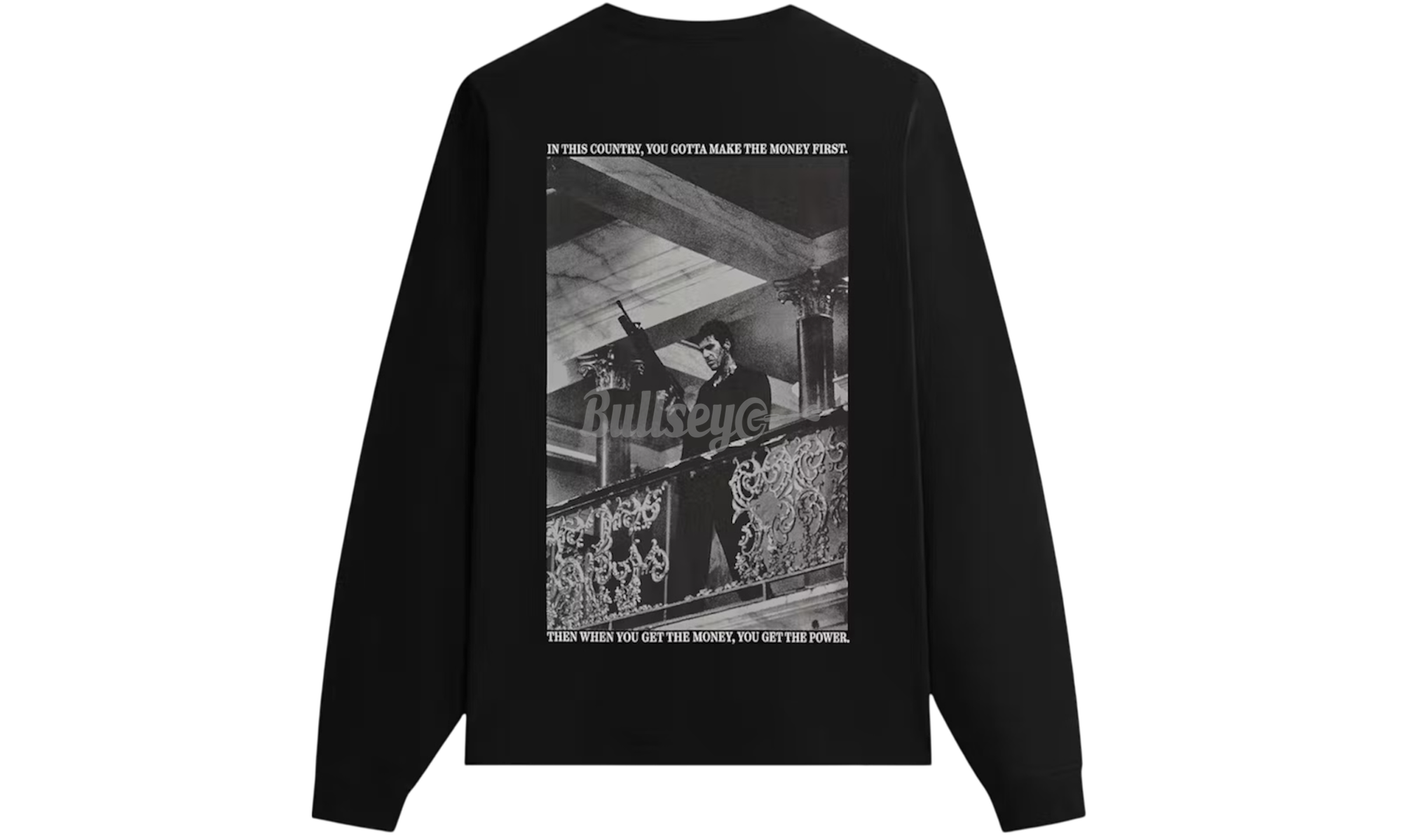 Kith X Scarface Tony Little Friend Vintage Longsleeve Black T-Shirt