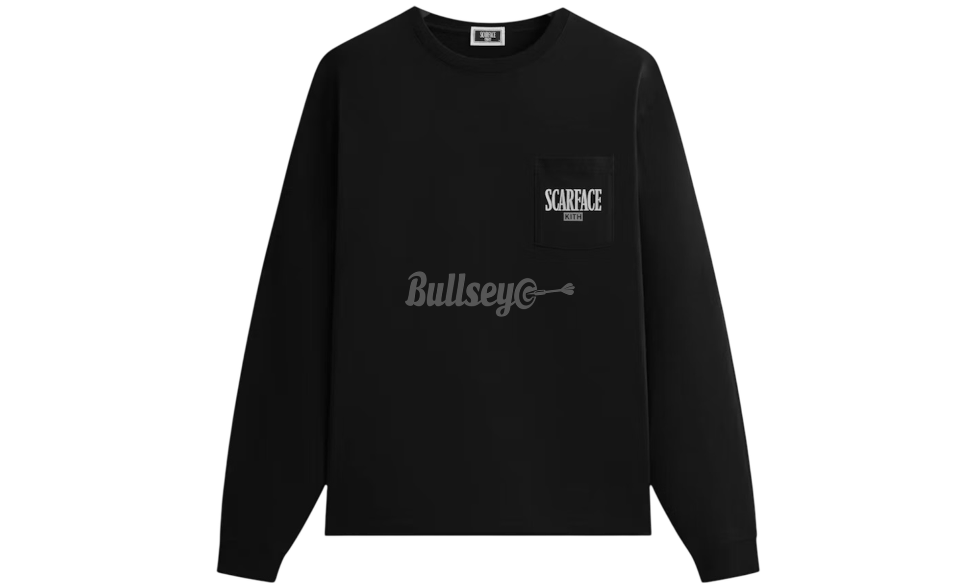 Kith X Scarface Tony Little Friend Vintage Longsleeve Black T-Shirt-Bullseye Sneaker Boutique