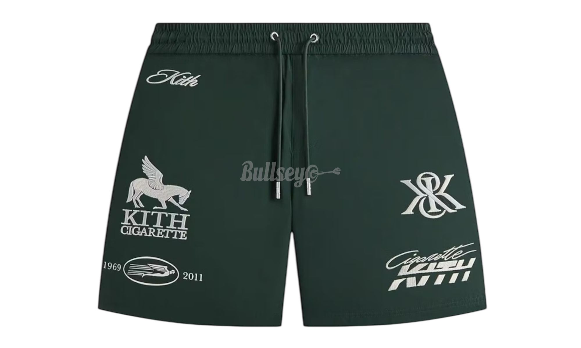 Kith for Cigarette Racing Curtis Stadium Green Shorts-Bullseye Sneaker Boutique