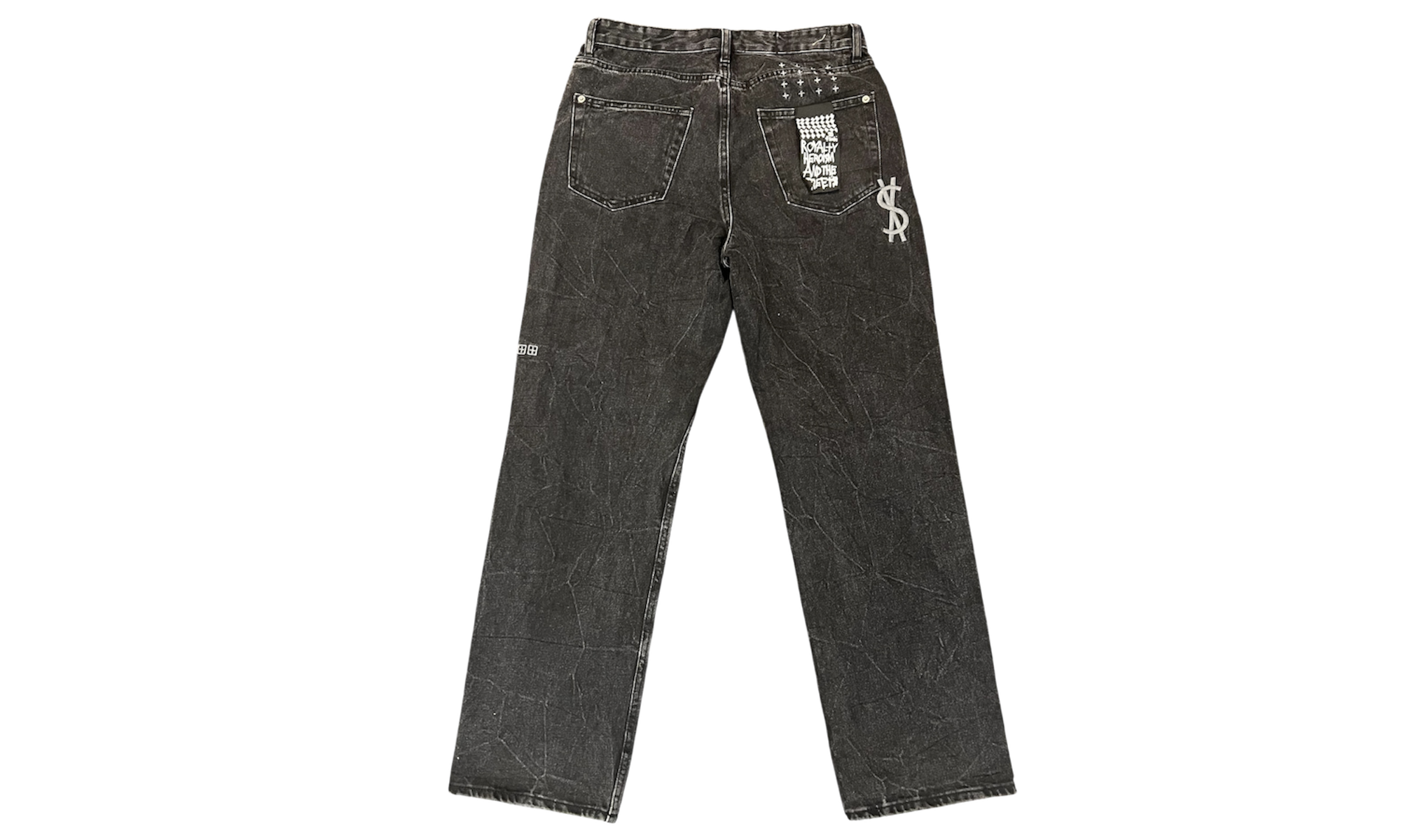 Ksubi Anti K Granite Relaxed Straight Leg Jeans (PreOwned)