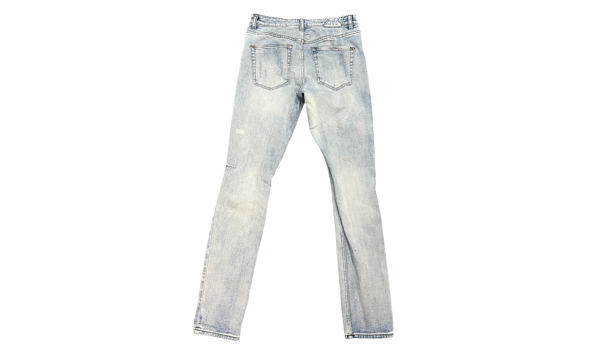 Ksubi Indigo Denim Ripped Jeans (PreOwned)