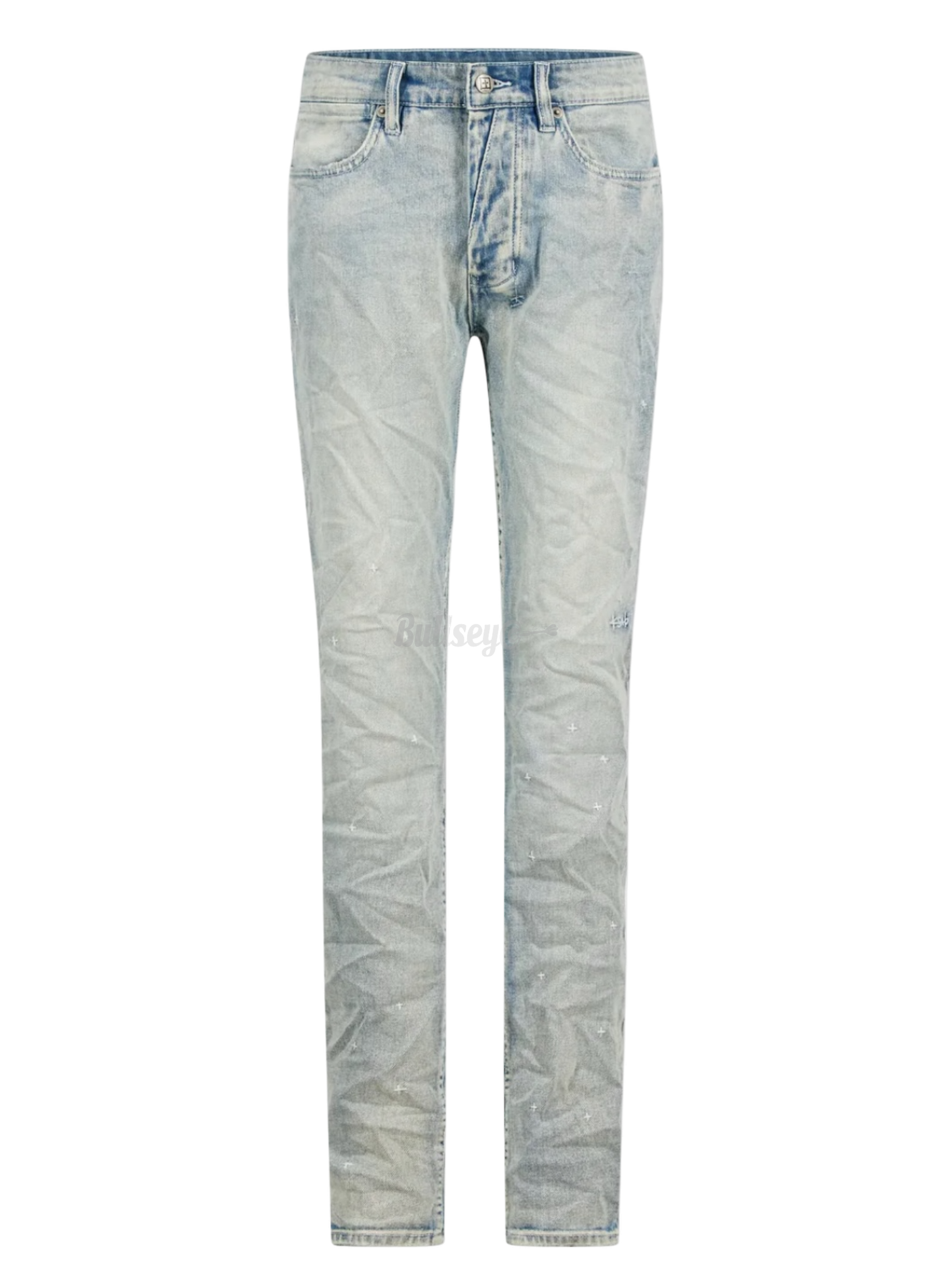 Ksubi Light Blue Van Winkle Legacy Plus-Air Jordan 6