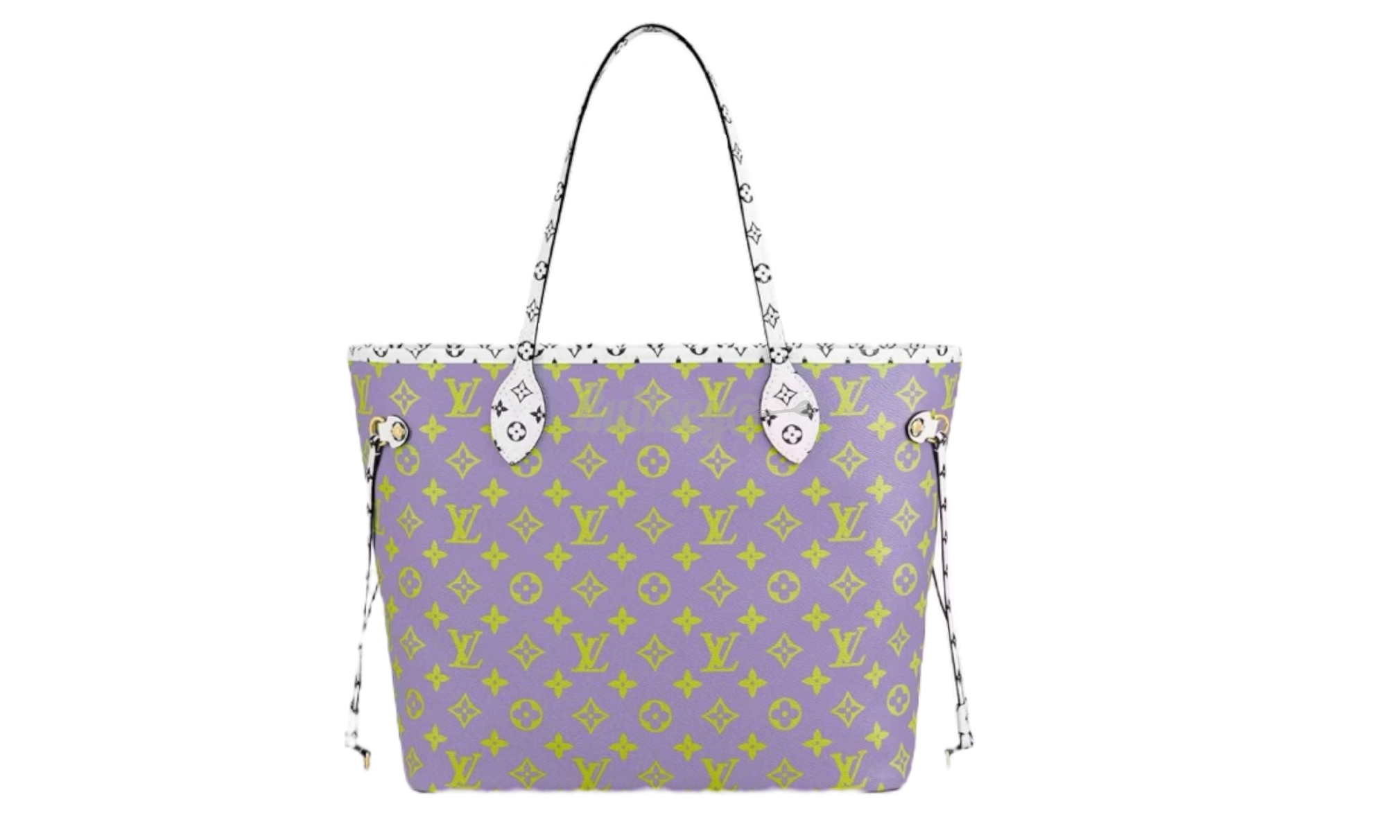 Louis Vuitton Monogram Giant (With Pouch) MM Lilac/ Yellow Lining (PreOwned)