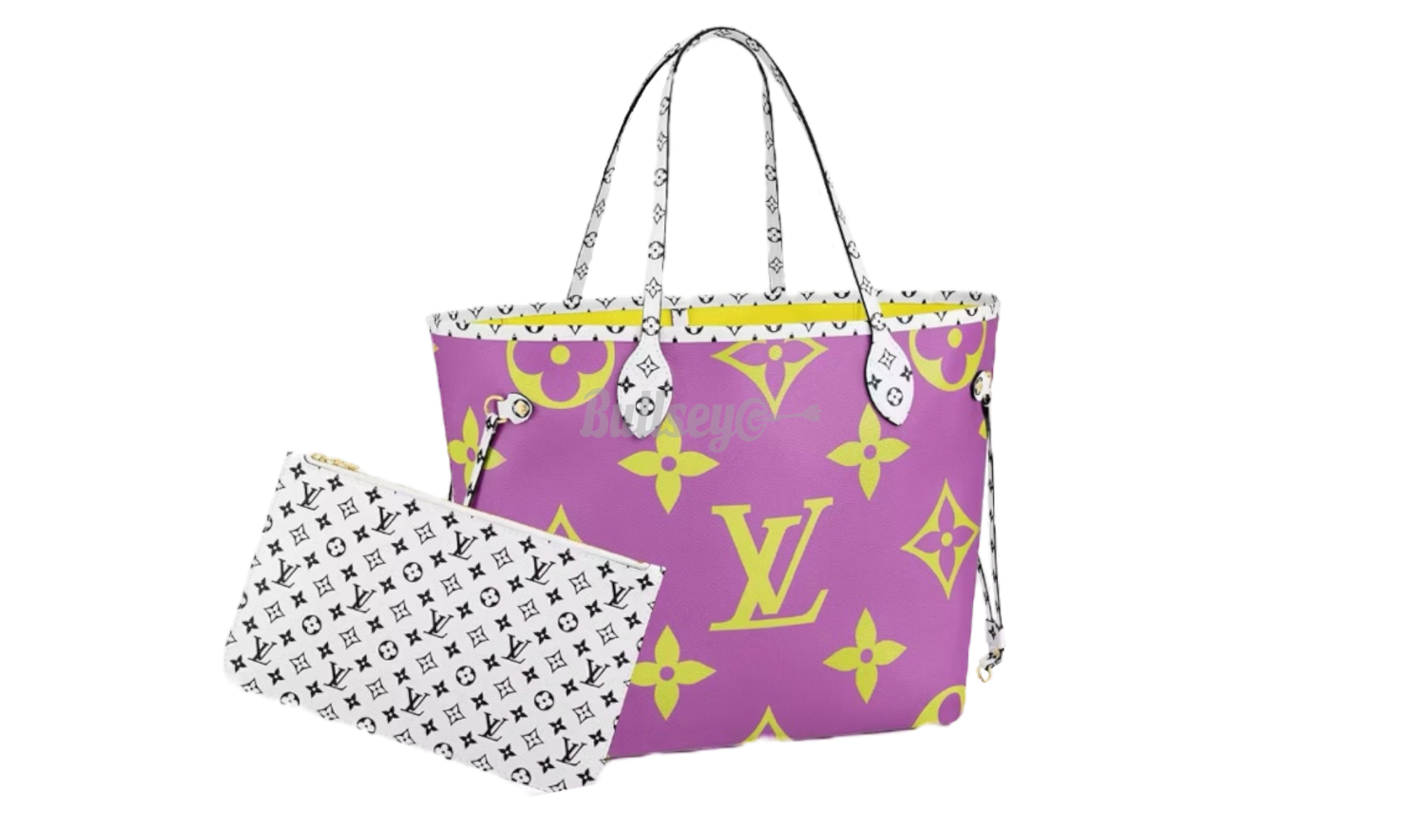 Louis Vuitton Monogram Giant (With Pouch) MM Lilac/ Yellow Lining (PreOwned)-Bullseye Sneaker Boutique