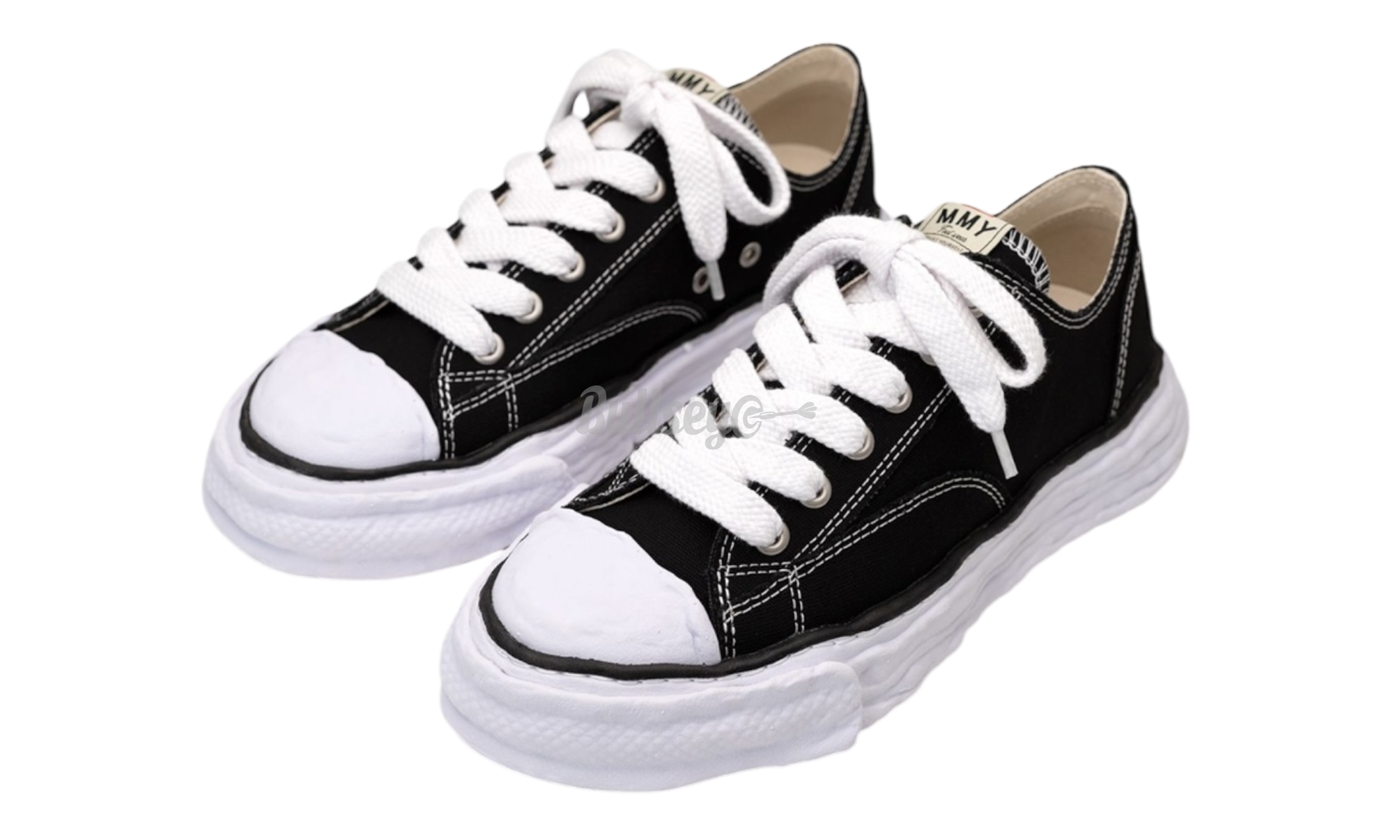Maison Mihara Yasuhiro Peterson 23 OG Sole Black Canvas Low