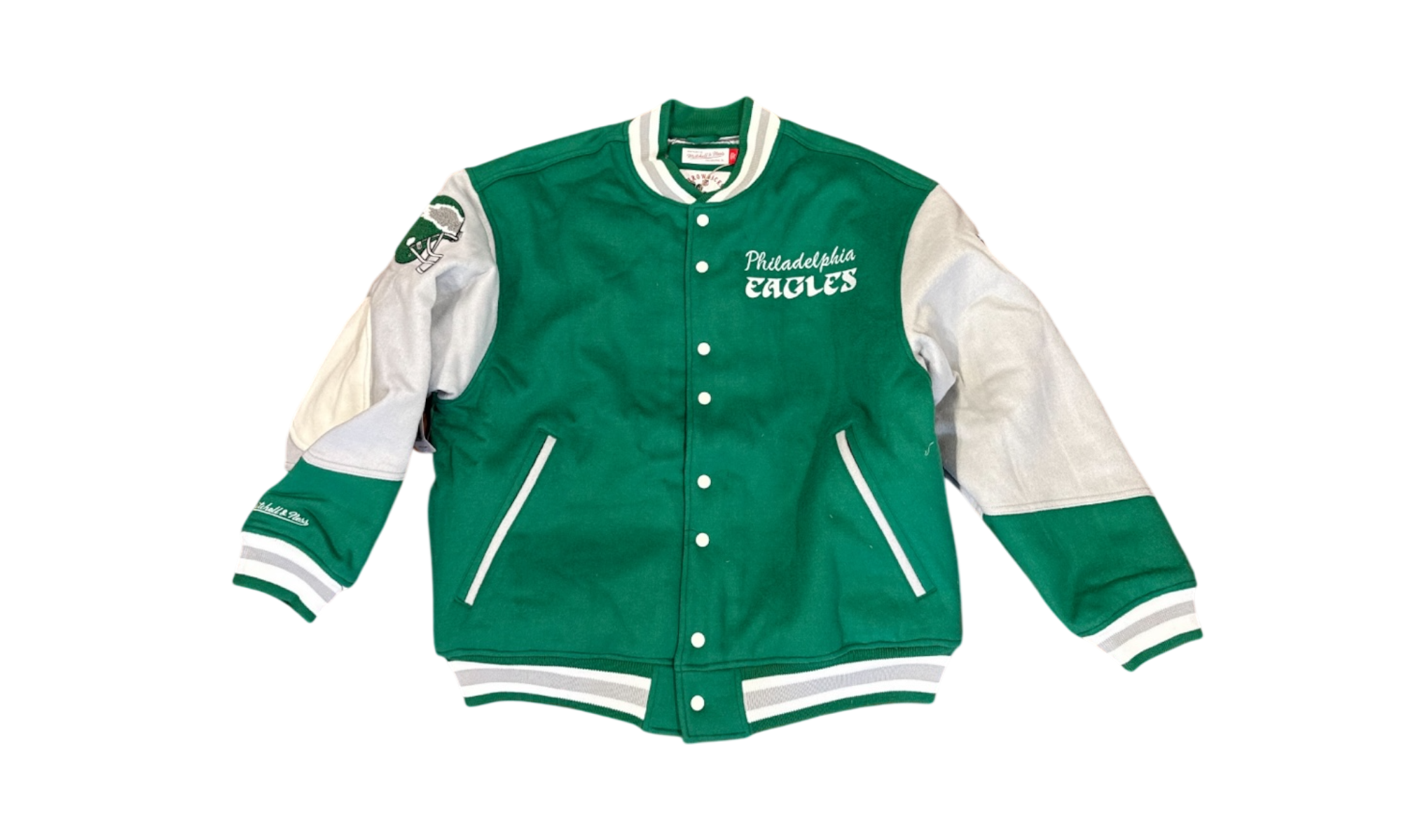 Mitchell & Ness Eagles 'Princess Diana' Varsity Jacket
