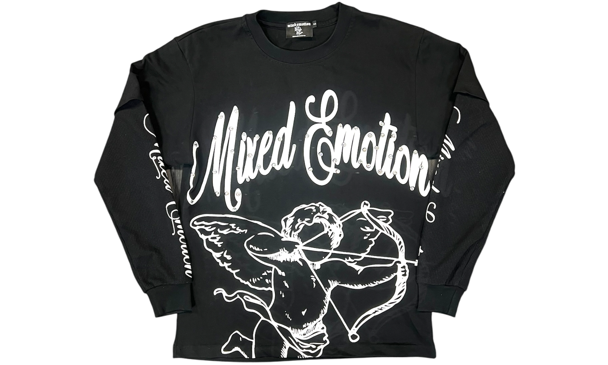 Mixed Emotion Black “Blur” Longsleeve (PreOwned)-Bullseye Sneaker Boutique