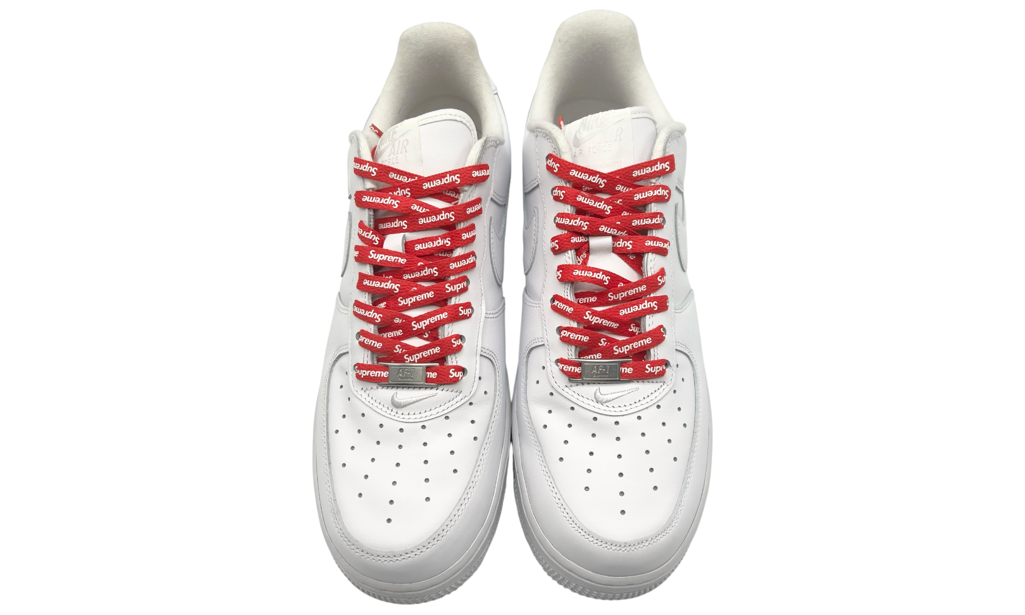 Nike Air Force 1 "Supreme" White (PreOwned)