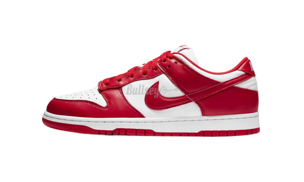 Nike Dunk Low SP "St. John's" (2023)-Britney Spears Pops in Red Boots With Crop Top & Miniskirt While En Route to New York City
