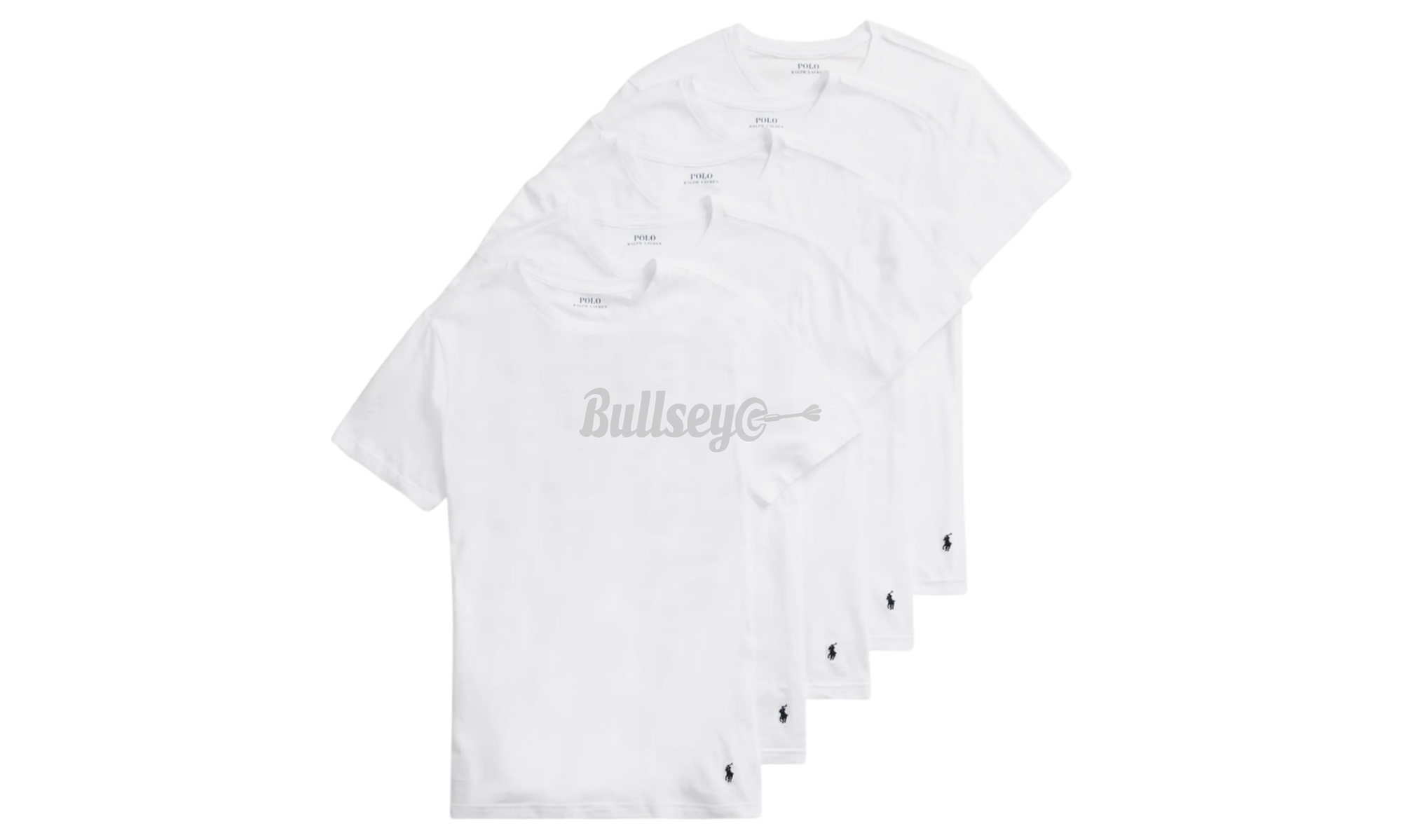 Polo Ralph Lauren 5-Pack Slim Fit "White" T-Shirt-Bullseye Sneaker Boutique