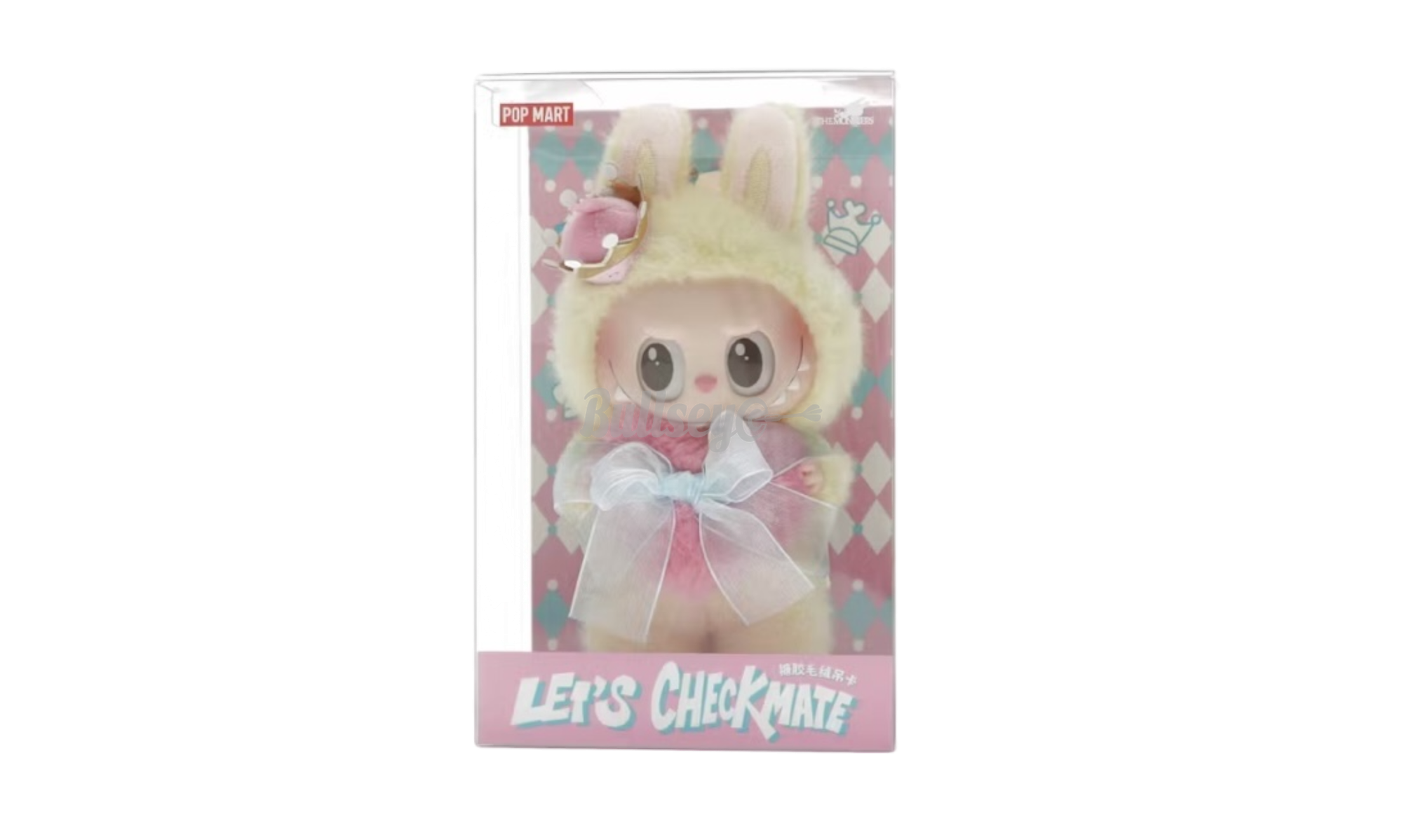 Pop Mart Labubu The Monsters Let's Checkmate Series Vinyl Plush Hanging Card-Bullseye Sneaker Boutique
