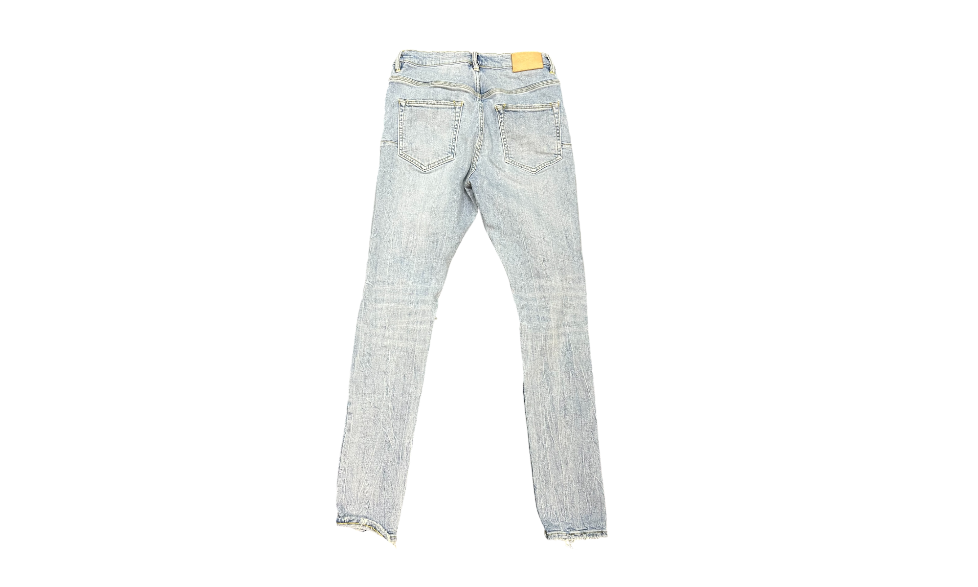 Purple Brand P002 Repair Drop-Fit Skinny Jeans (PreOwned)