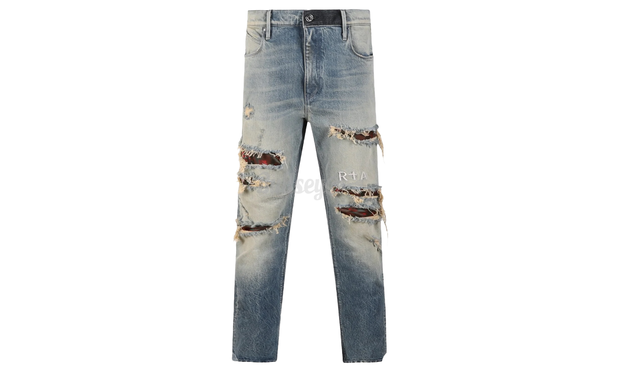 RTA Bryant Vintage Blue Skinny Jean-Bullseye Sneaker Boutique