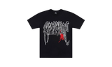 Revenge Spider Black T-Shirt-Женская спортивная футболка asics