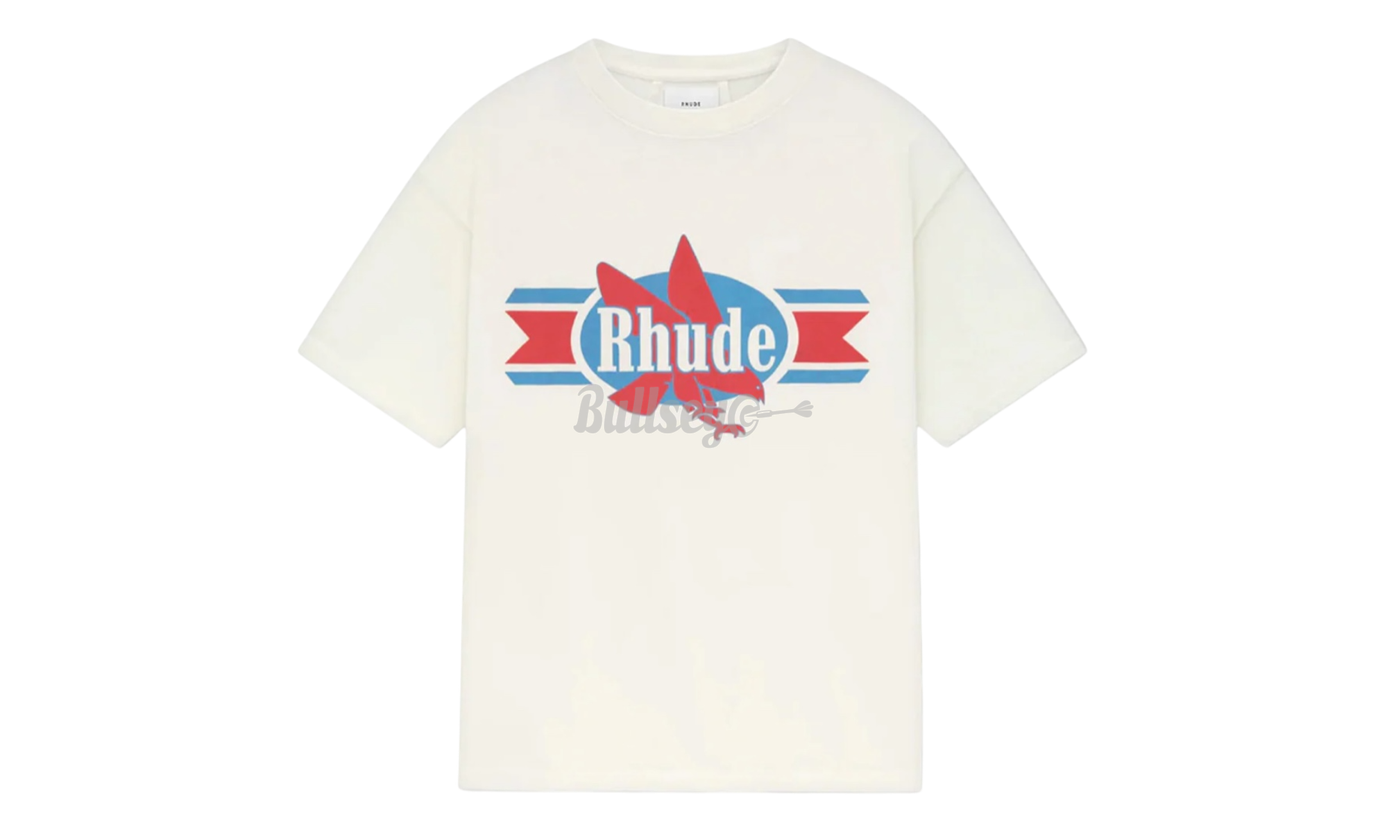 Rhude Chevron Eagle Cream T-Shirt-Bullseye Sneaker Boutique