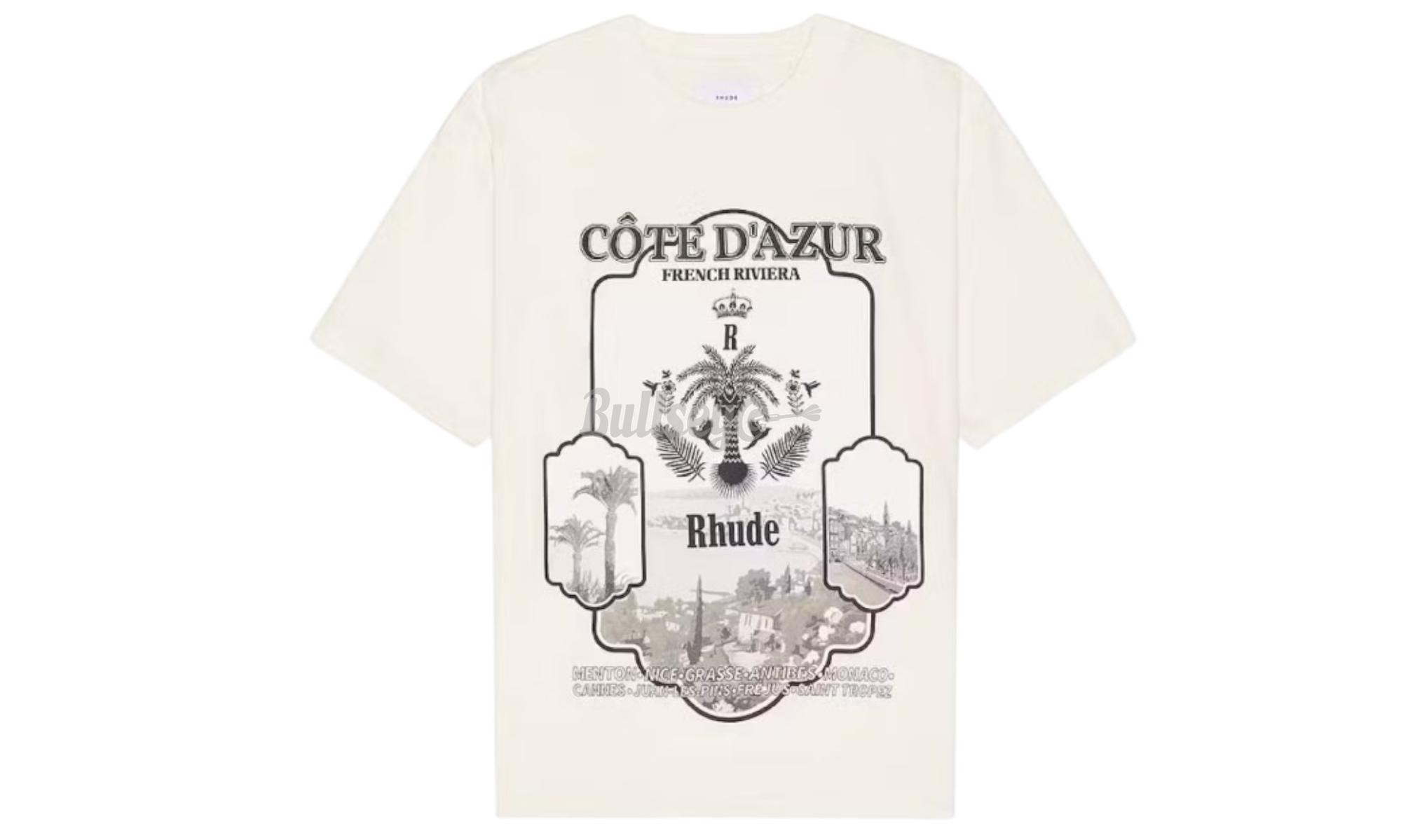 Rhude French Riviera Cream T-Shirt-Bullseye Sneaker Boutique