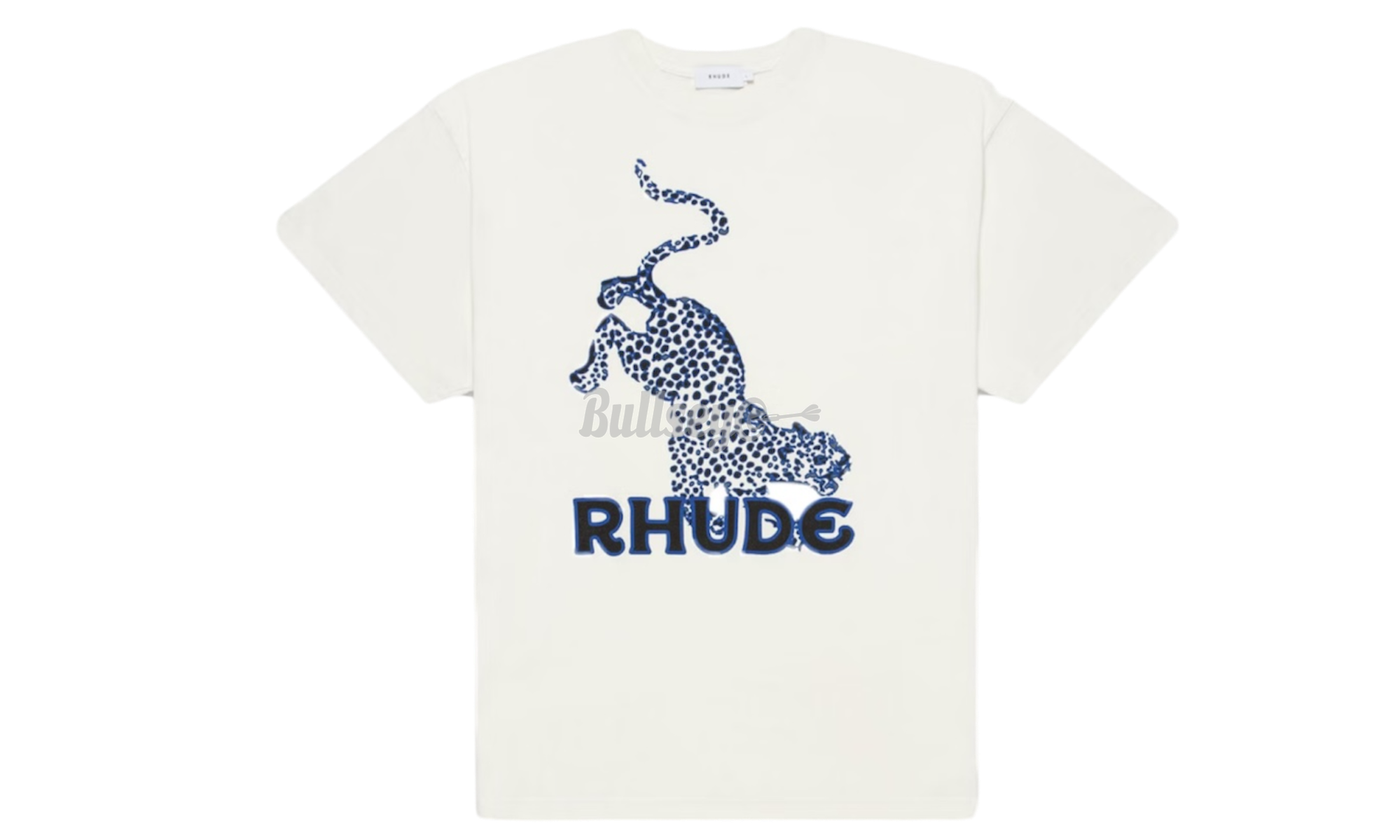 Rhude Leopard White T-Shirt-Bullseye Sneaker Boutique