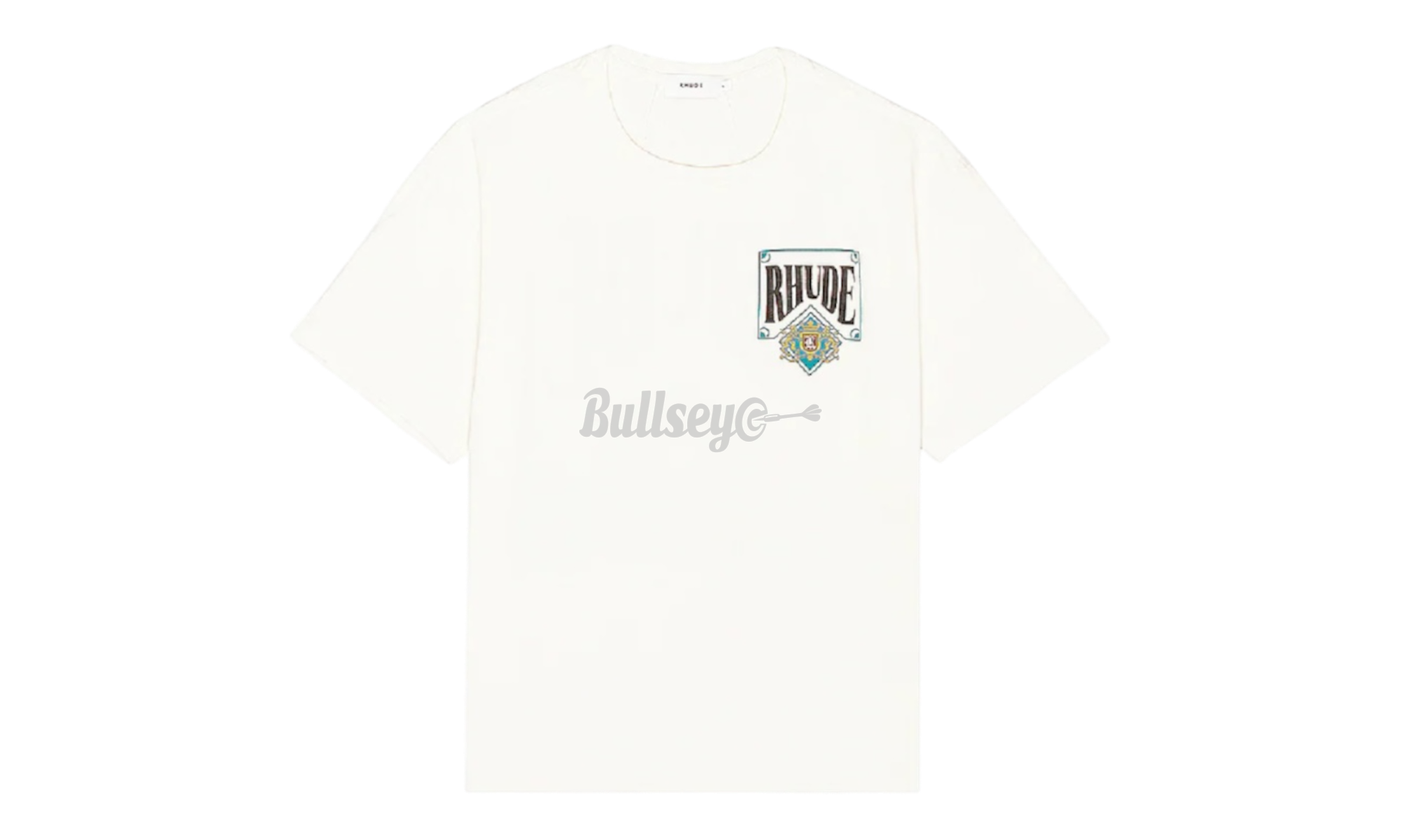 Rhude Vintage Card Blue/Cream T-Shirt-Bullseye Sneaker Boutique
