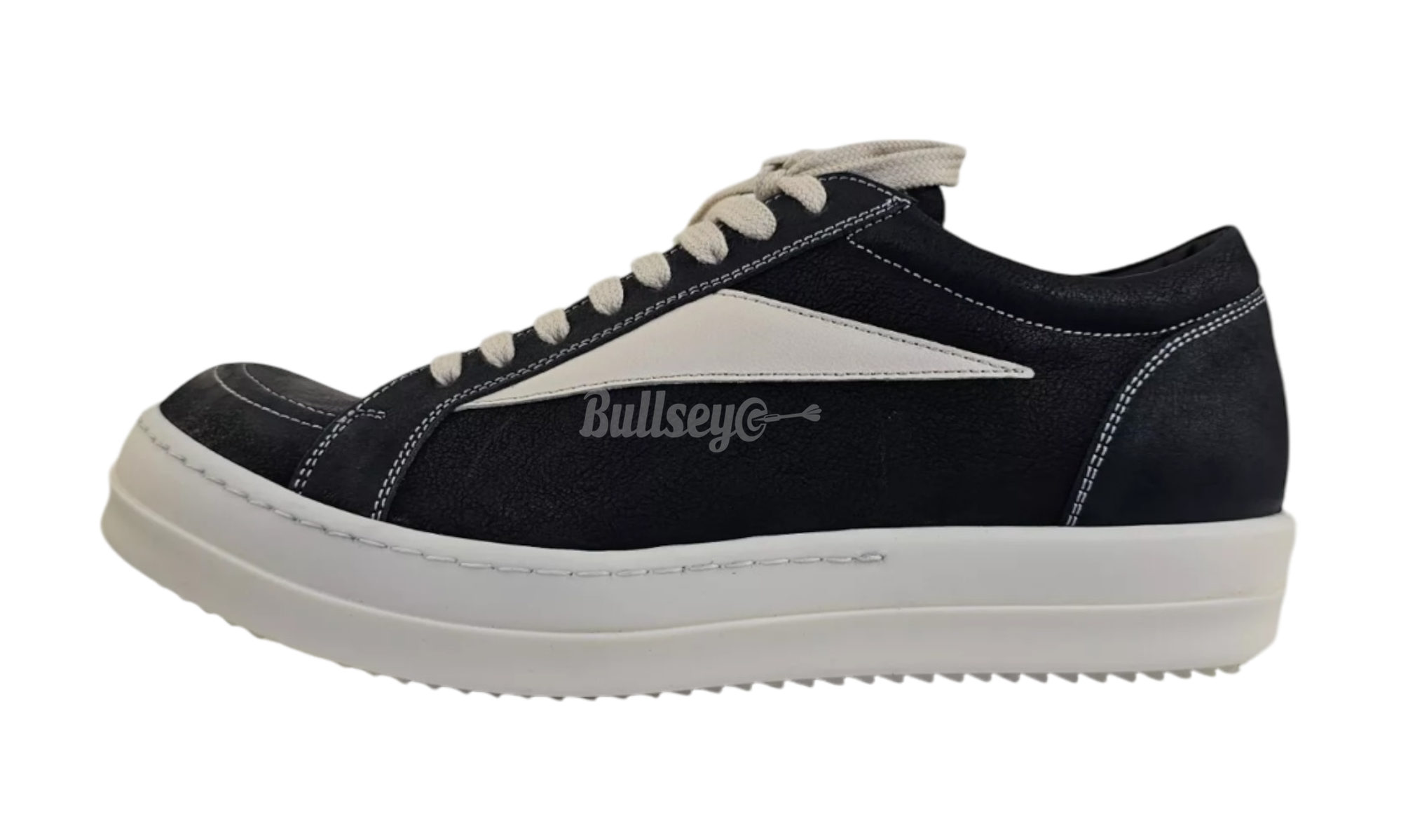 Rick Owens DRKSHDW Vintage Black/Milk Sneaks (PreOwned)-Bullseye Sneaker Boutique