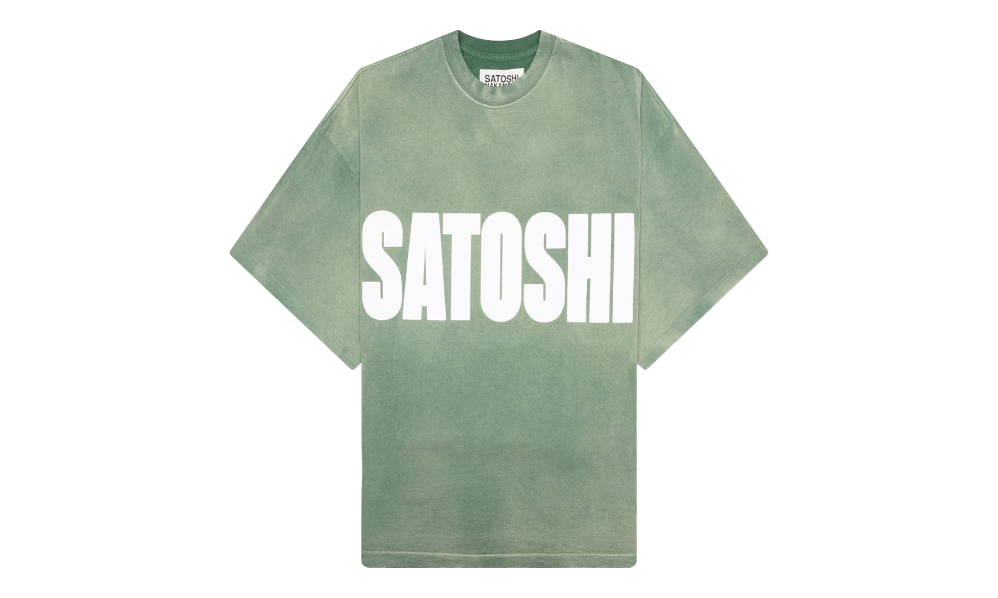 Satoshi Nakamoto Impact Green T-Shirt-Bullseye Sneaker Boutique