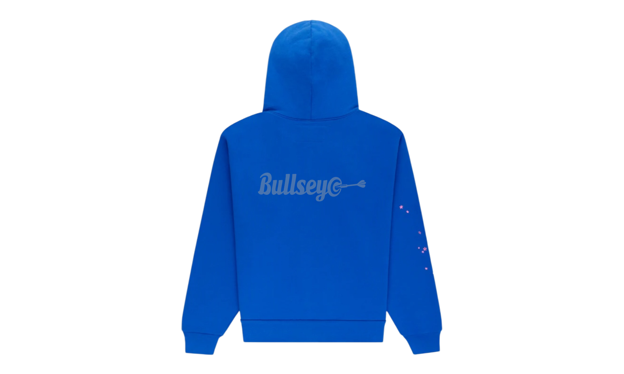 Sp5der Angel Number Blue/Pink Hoodie