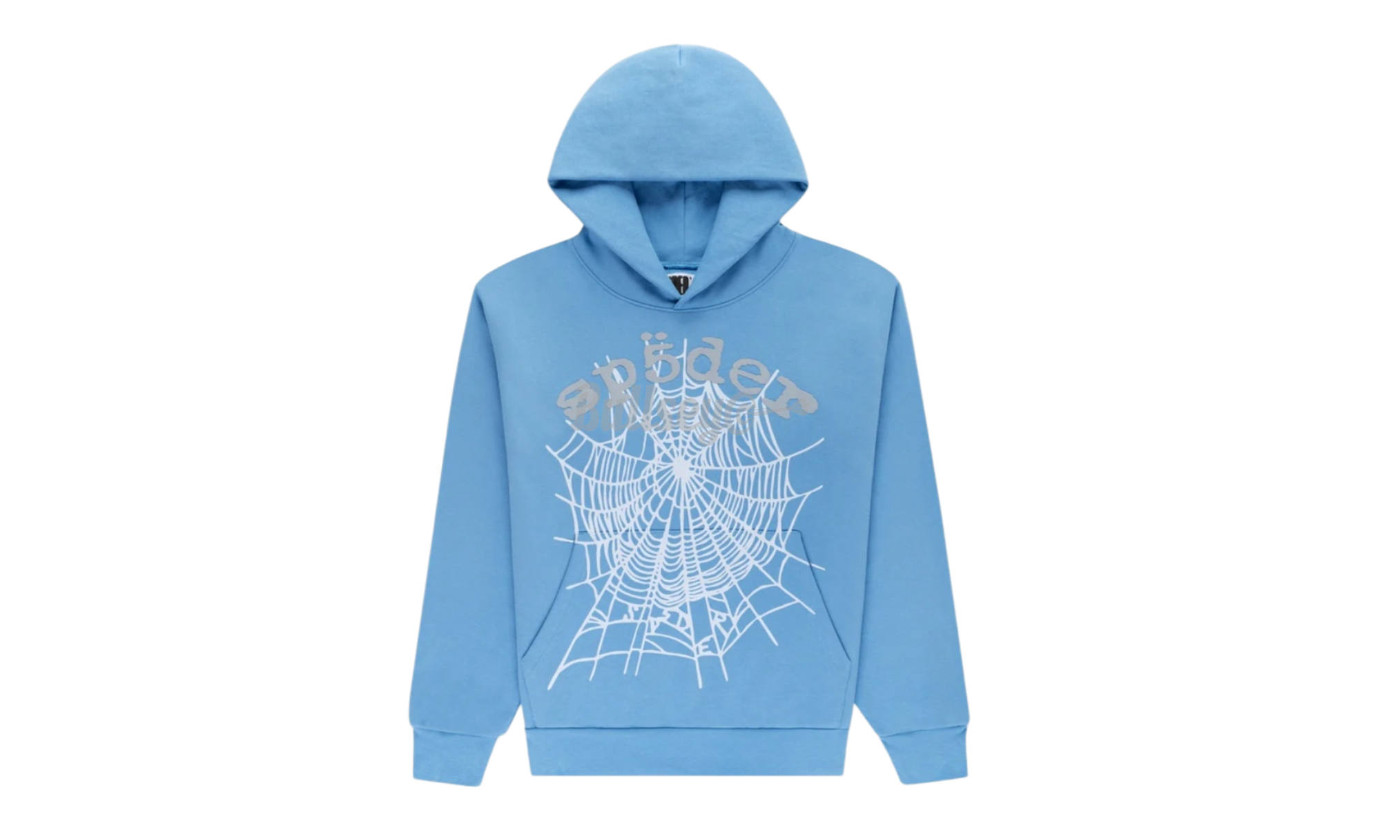 Sp5der OG Web V2 Dusty Blue Hoodie-Bullseye Sneaker Boutique